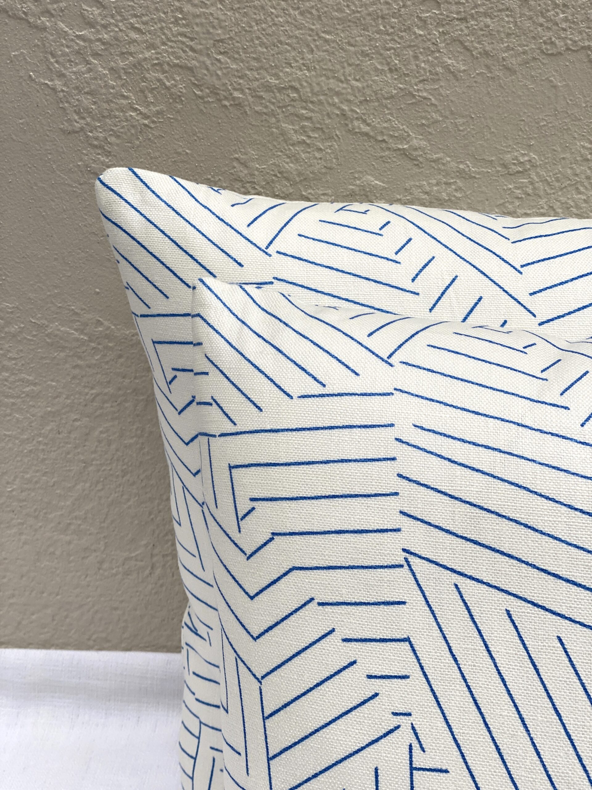Schumacher Deconstructed Stripe Pillows