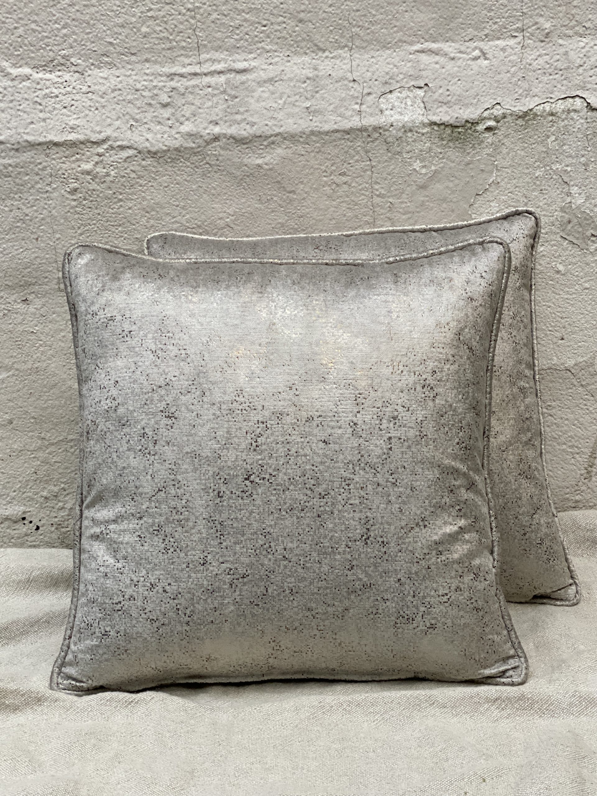 Metallic Velvet Pillows