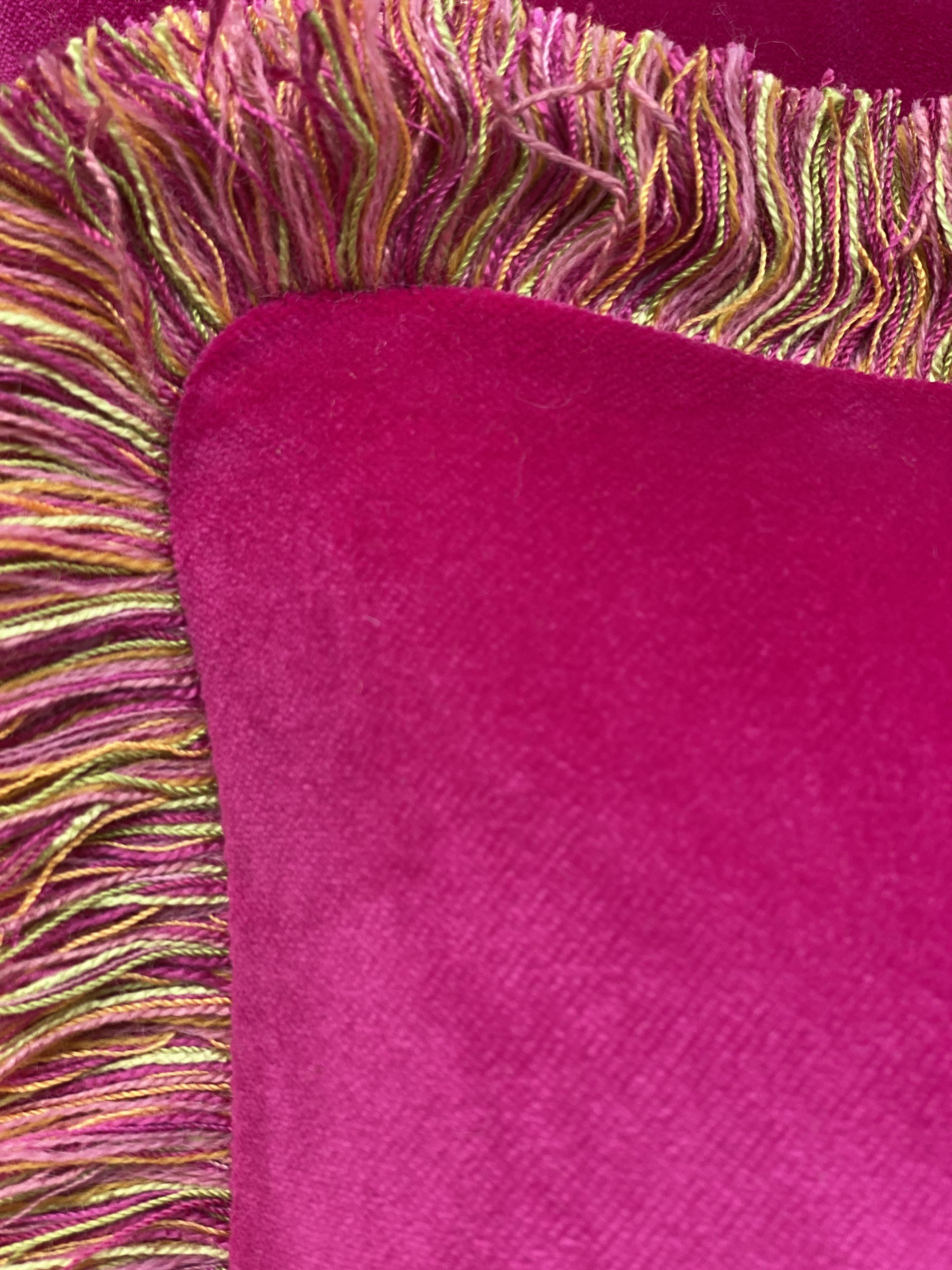 Pink Velvet Pillows