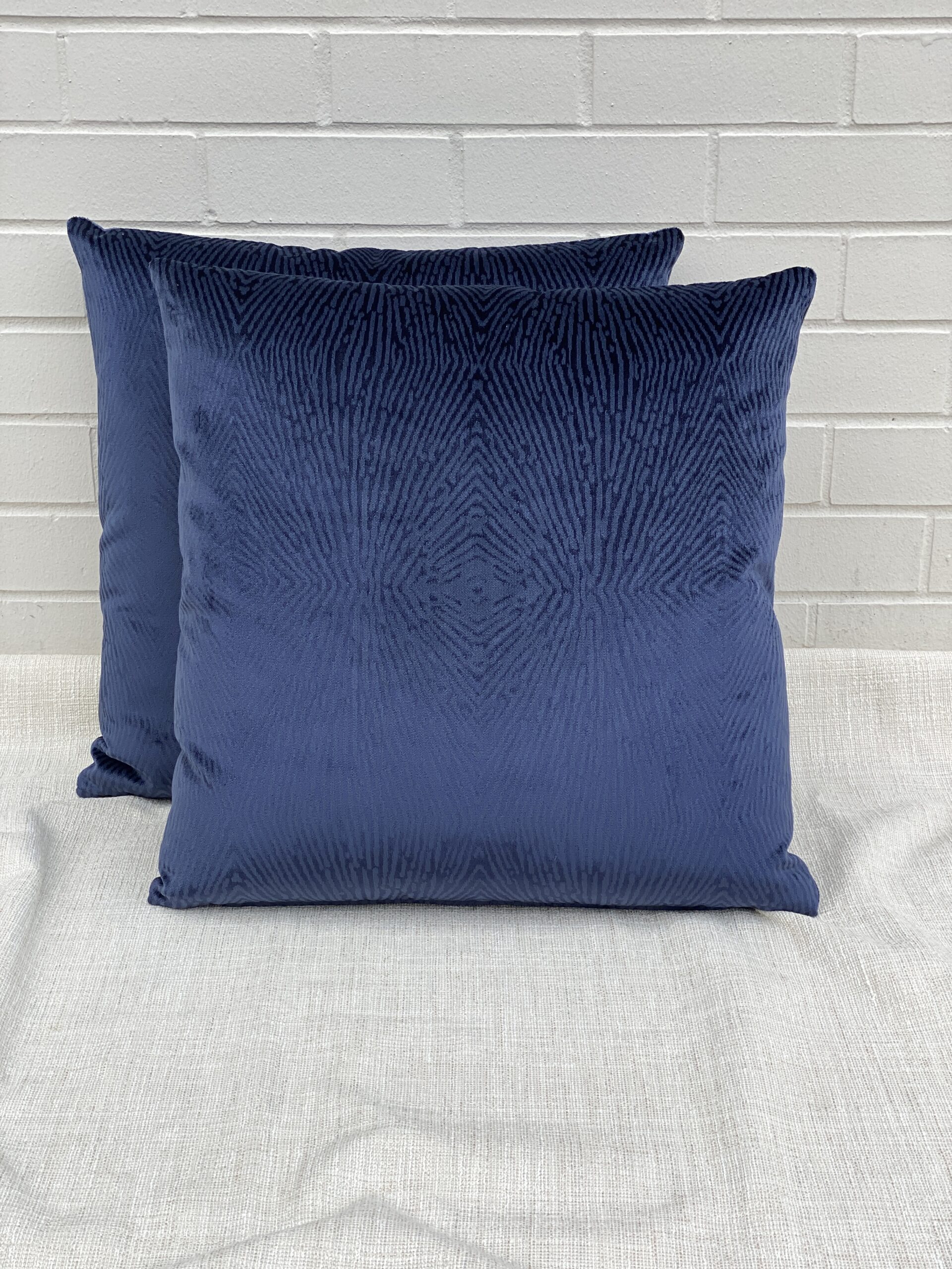 Fabricut Velvet Pillows