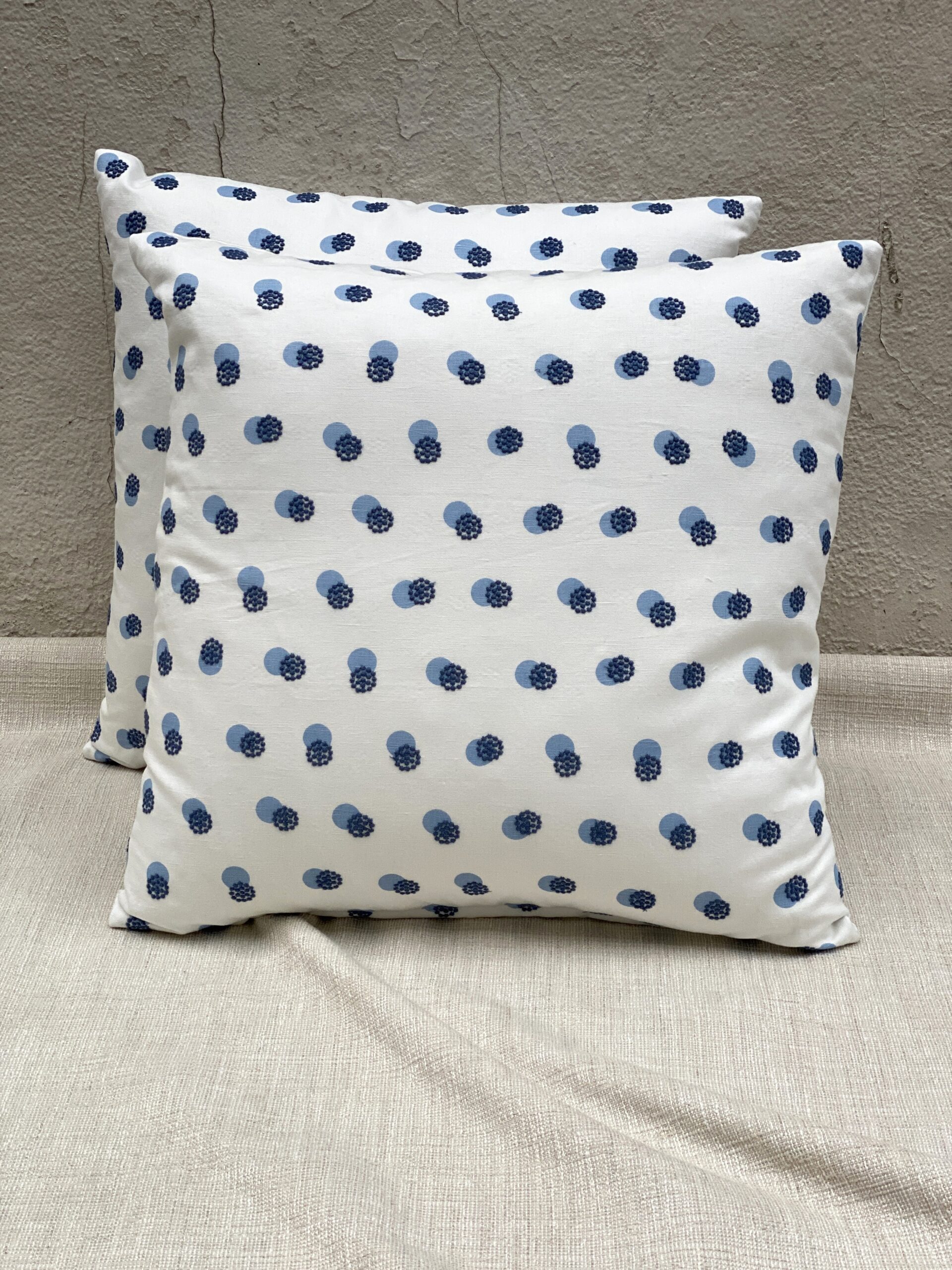 Schumacher Taylor Embroidery Pillows