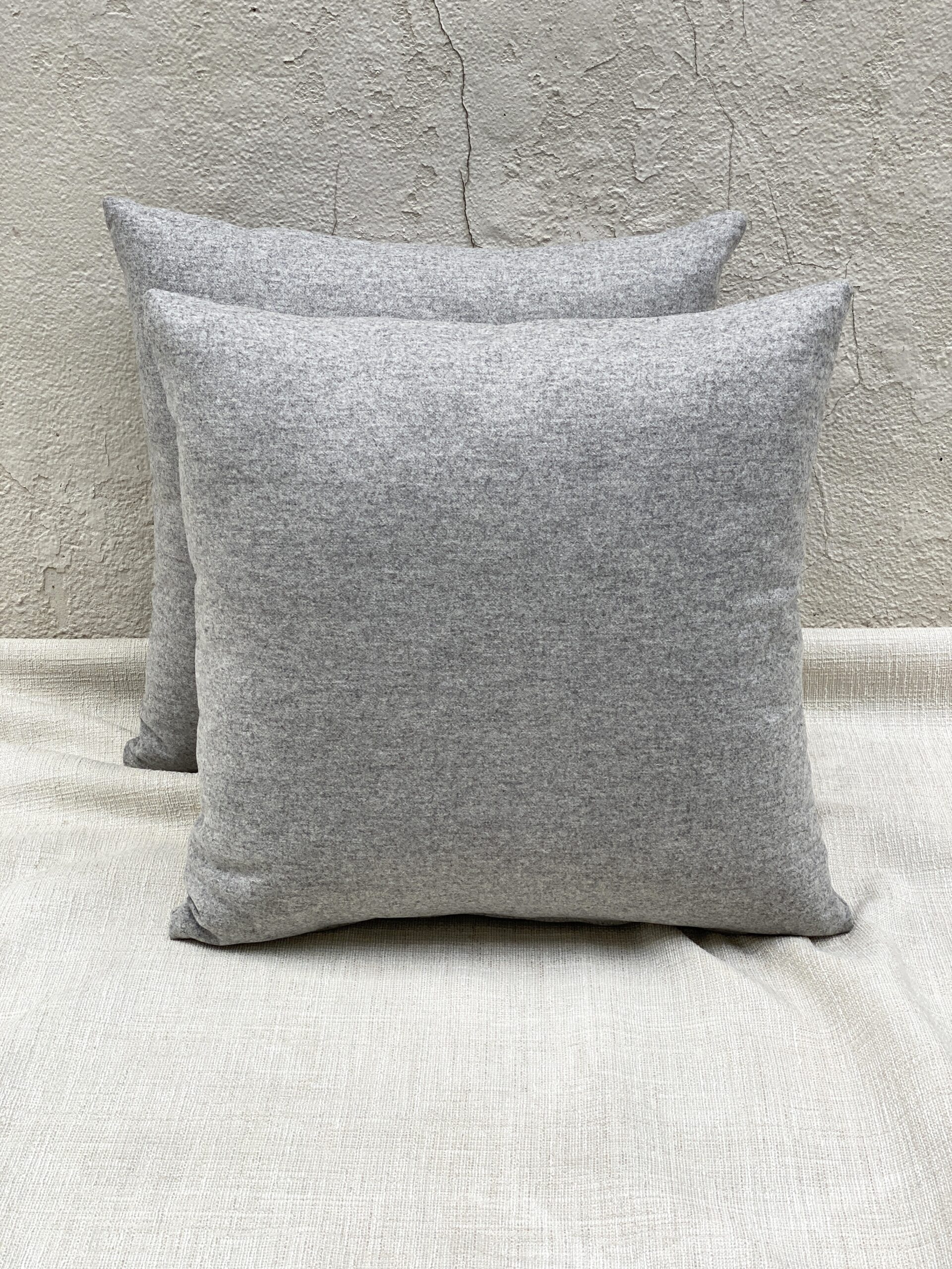 Zinc Tor Reversible Marl Pillows