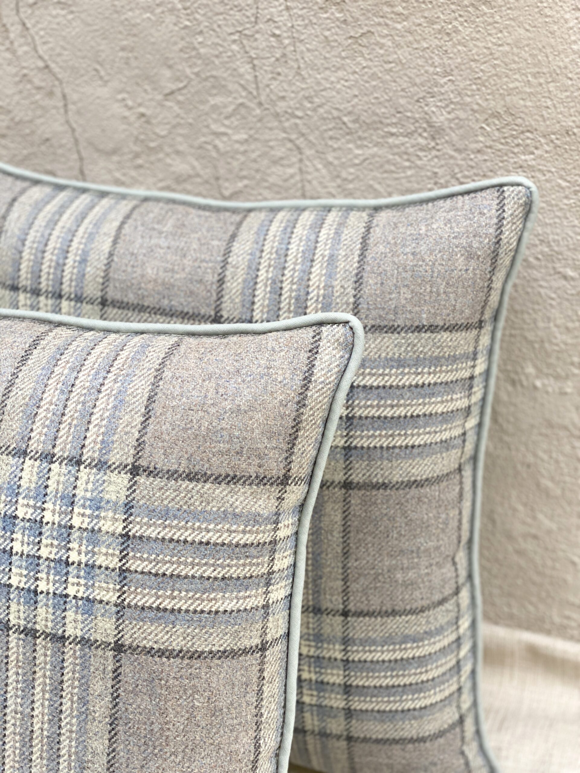 Colefax & Fowler Lowick Plaid Pillows
