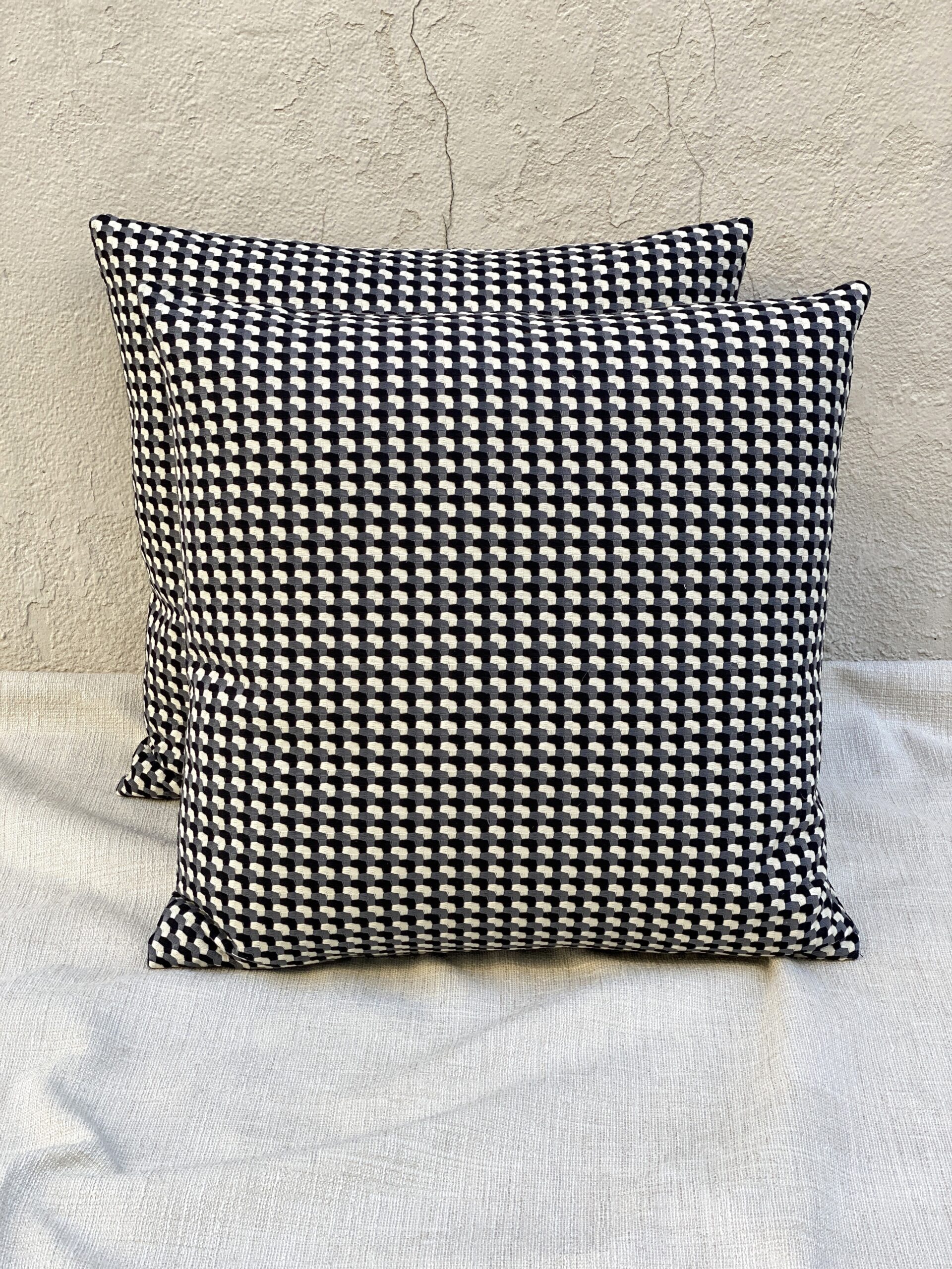 Jessica Blue Small Scale Pillows