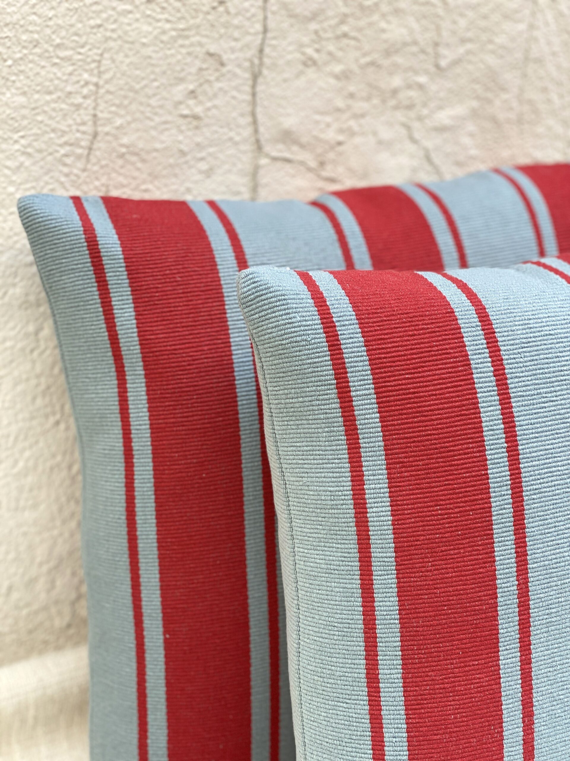 Schumacher Tangier Stripe Pillows