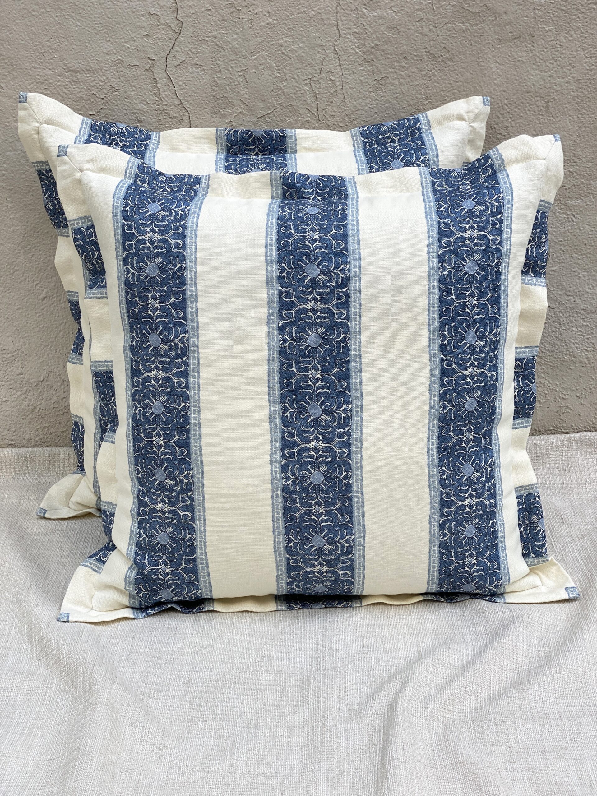 Holland & Sherry Katie Leede Jaipur Stripe Pillows