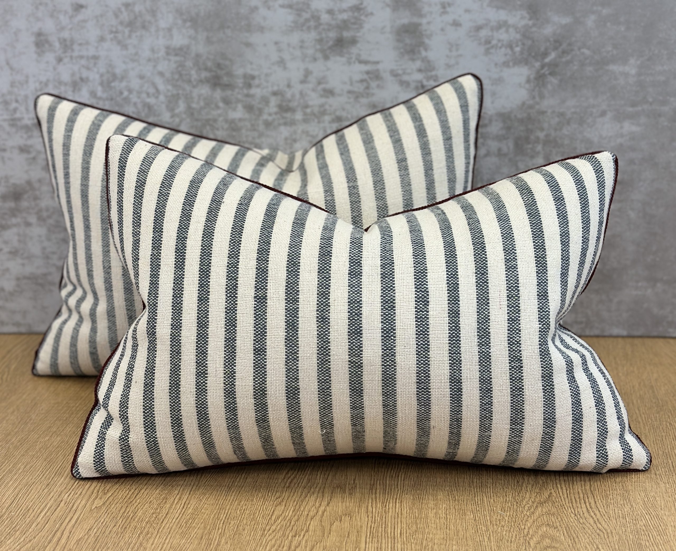Guy Goodfellow Olive Sacking Pillows
