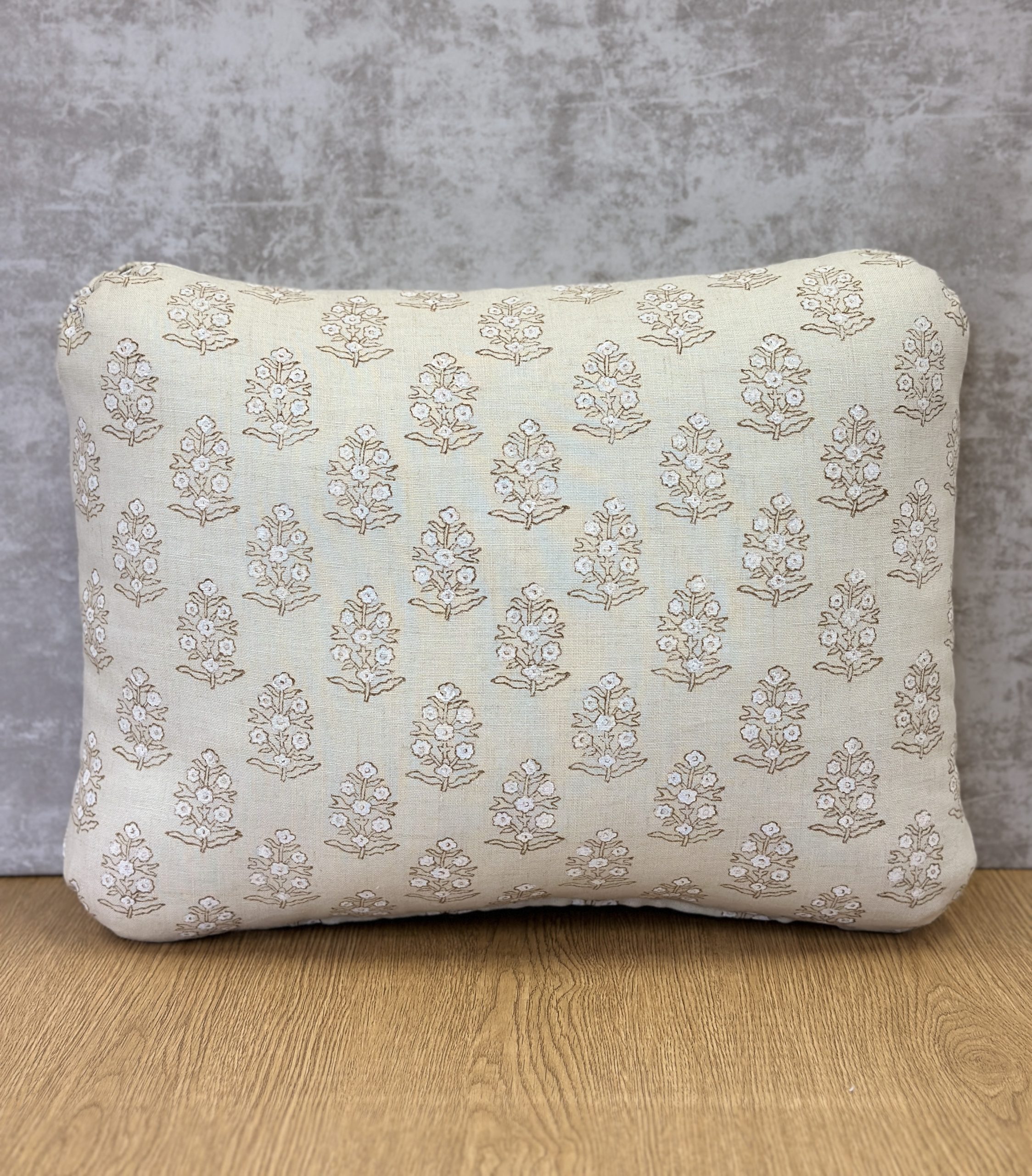 Schumacher Aditi Hand Blocked Print Pillows