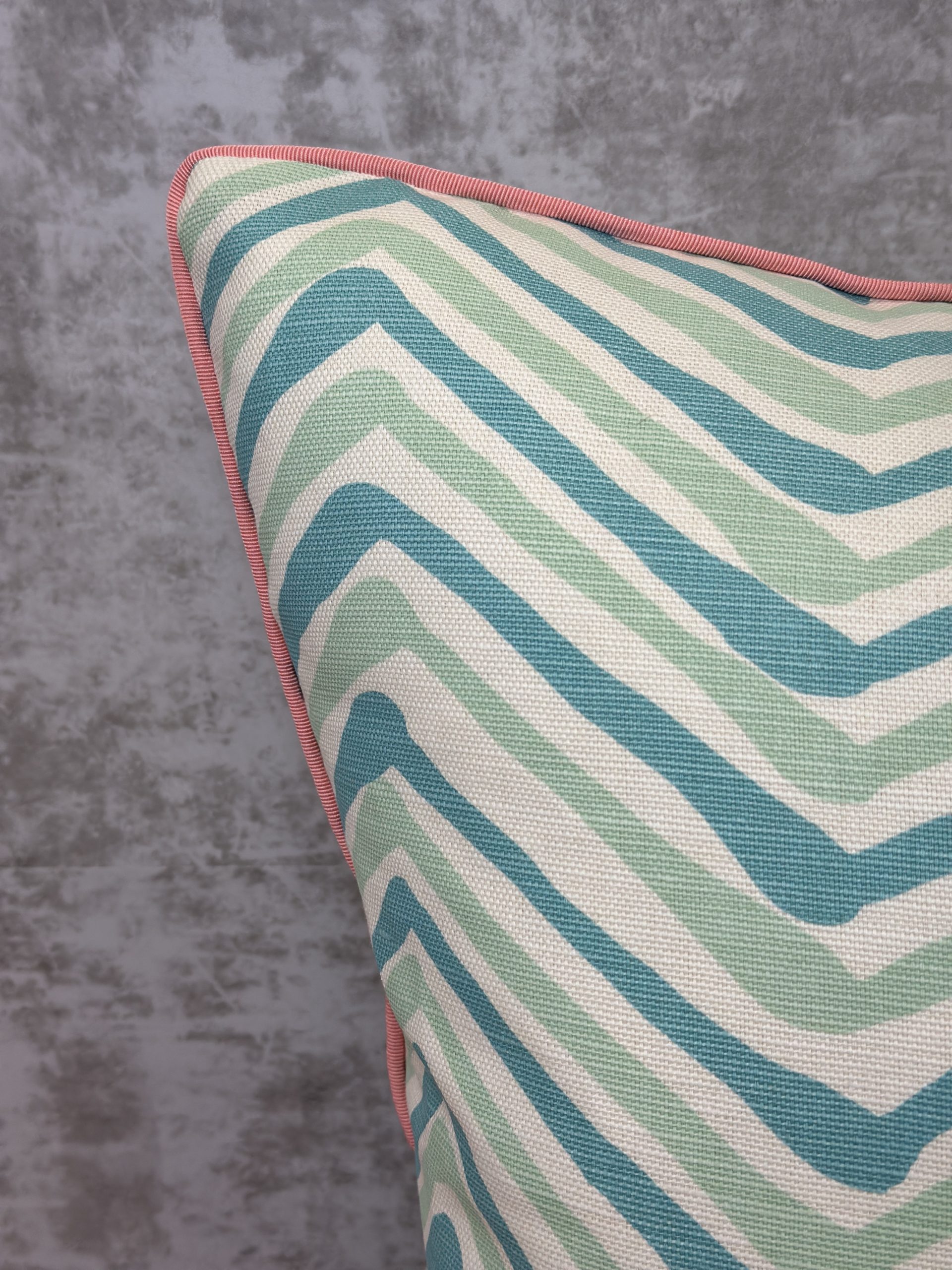 Quadrille Zig Zag Multi Pillows
