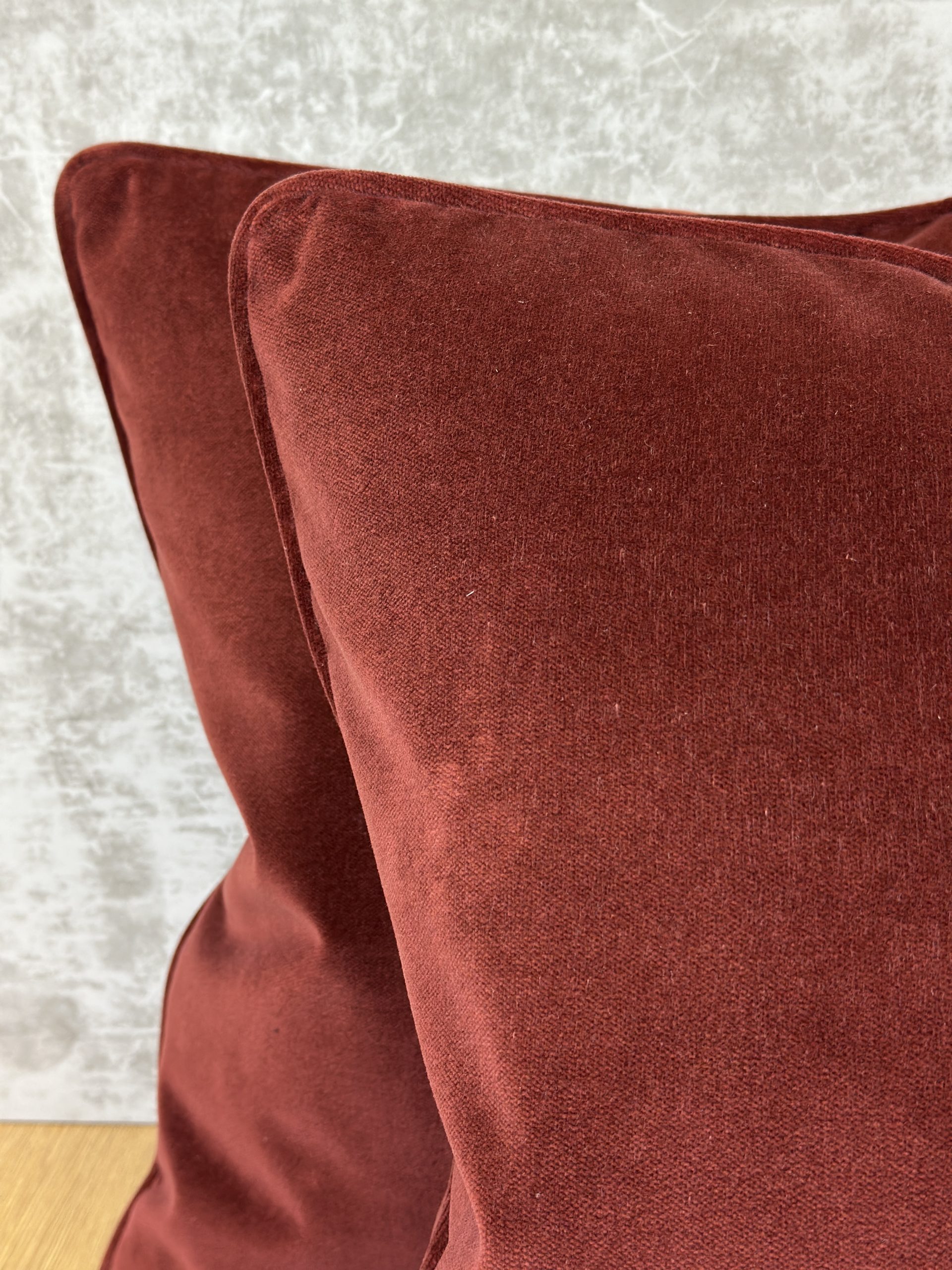 Schumacher Rocky Performance Velvet Pillows