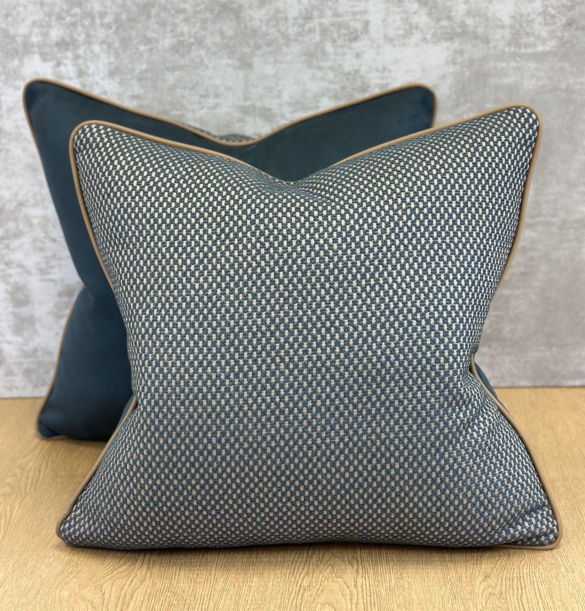 Zinc Suede Pillows