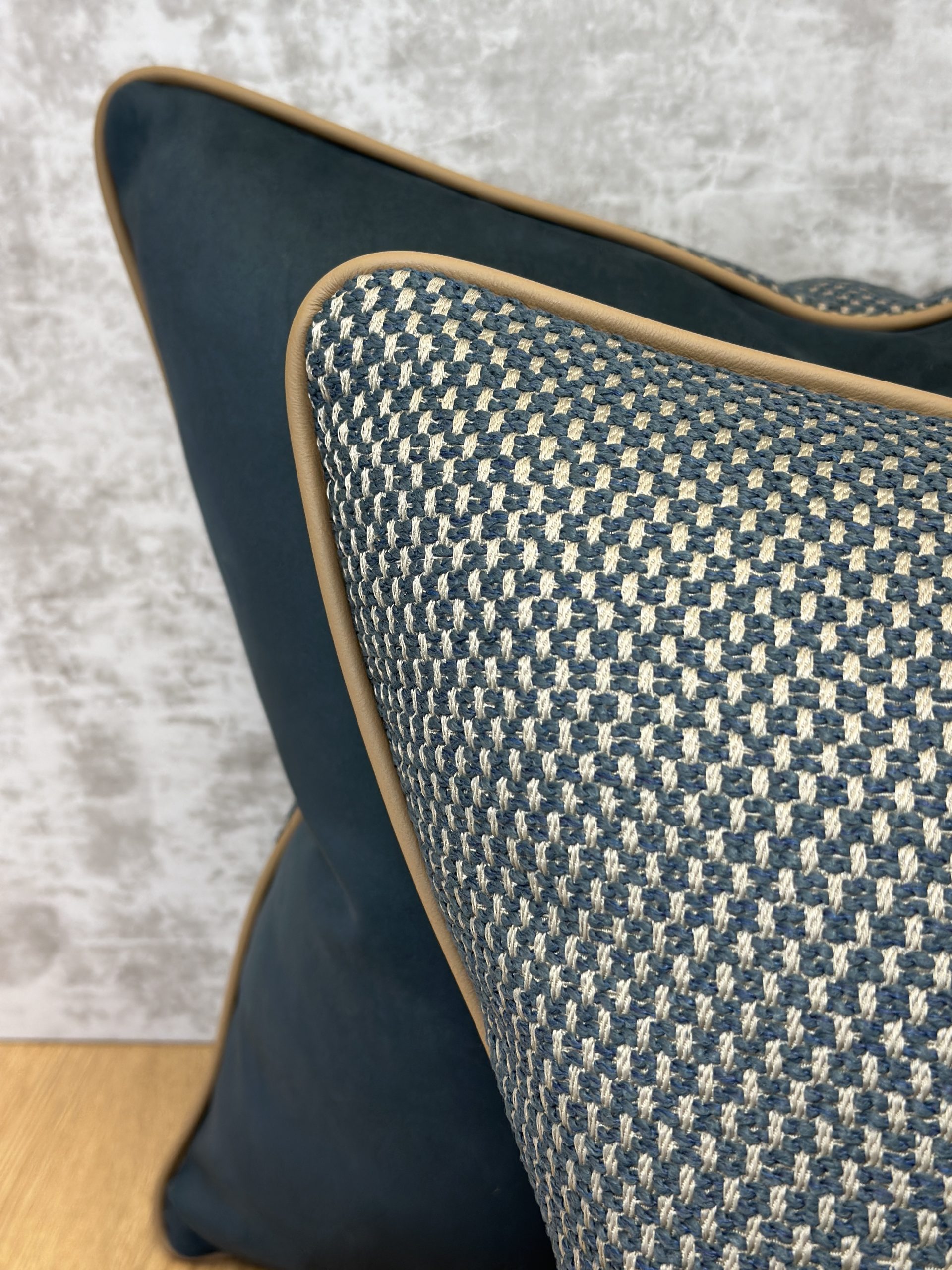 Zinc Suede Pillows