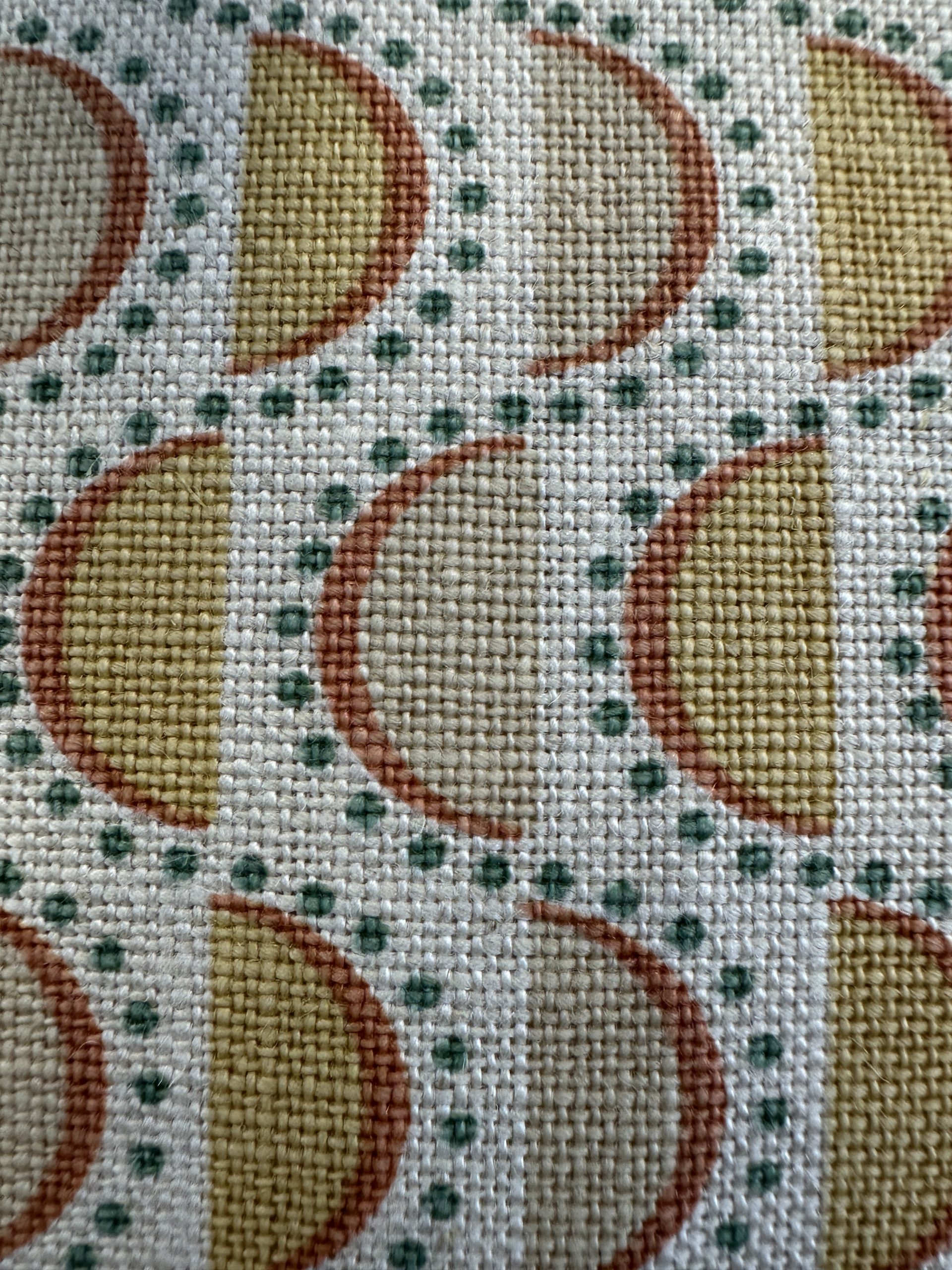 Orange Circles Pillows