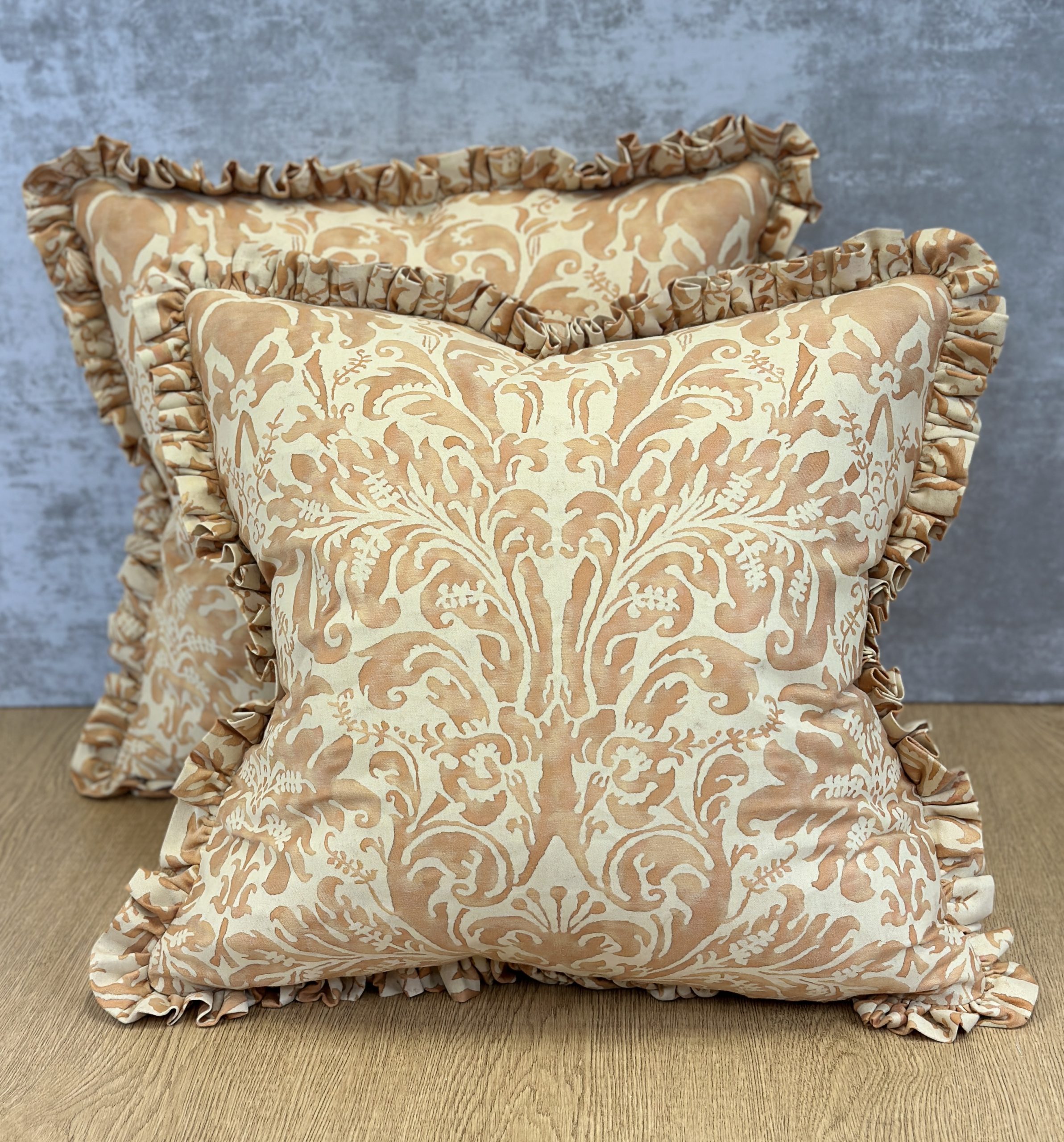 Fortuny TBD Orange Pillows