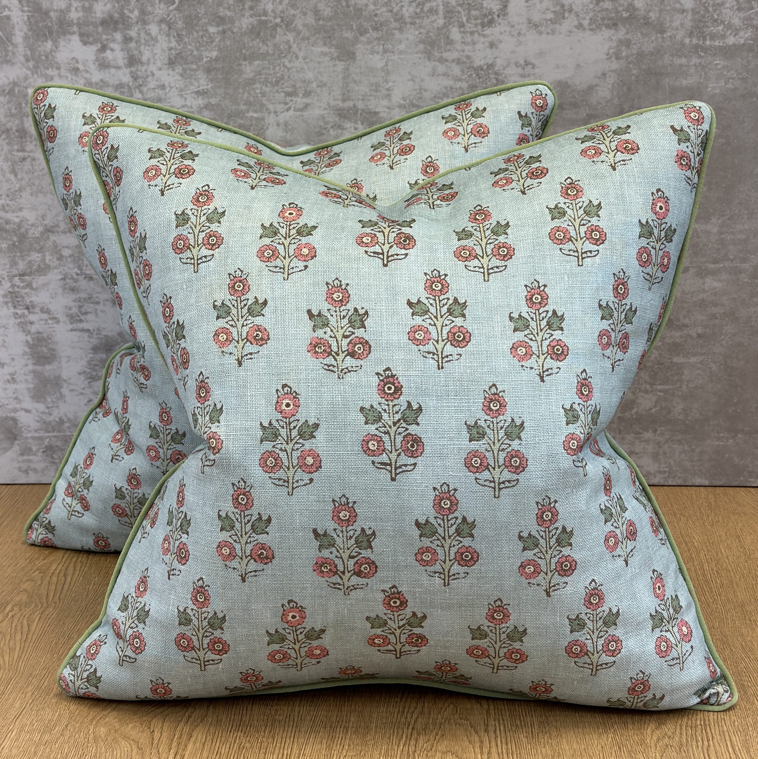 Lee Jofa Poppy Sprig Pillows