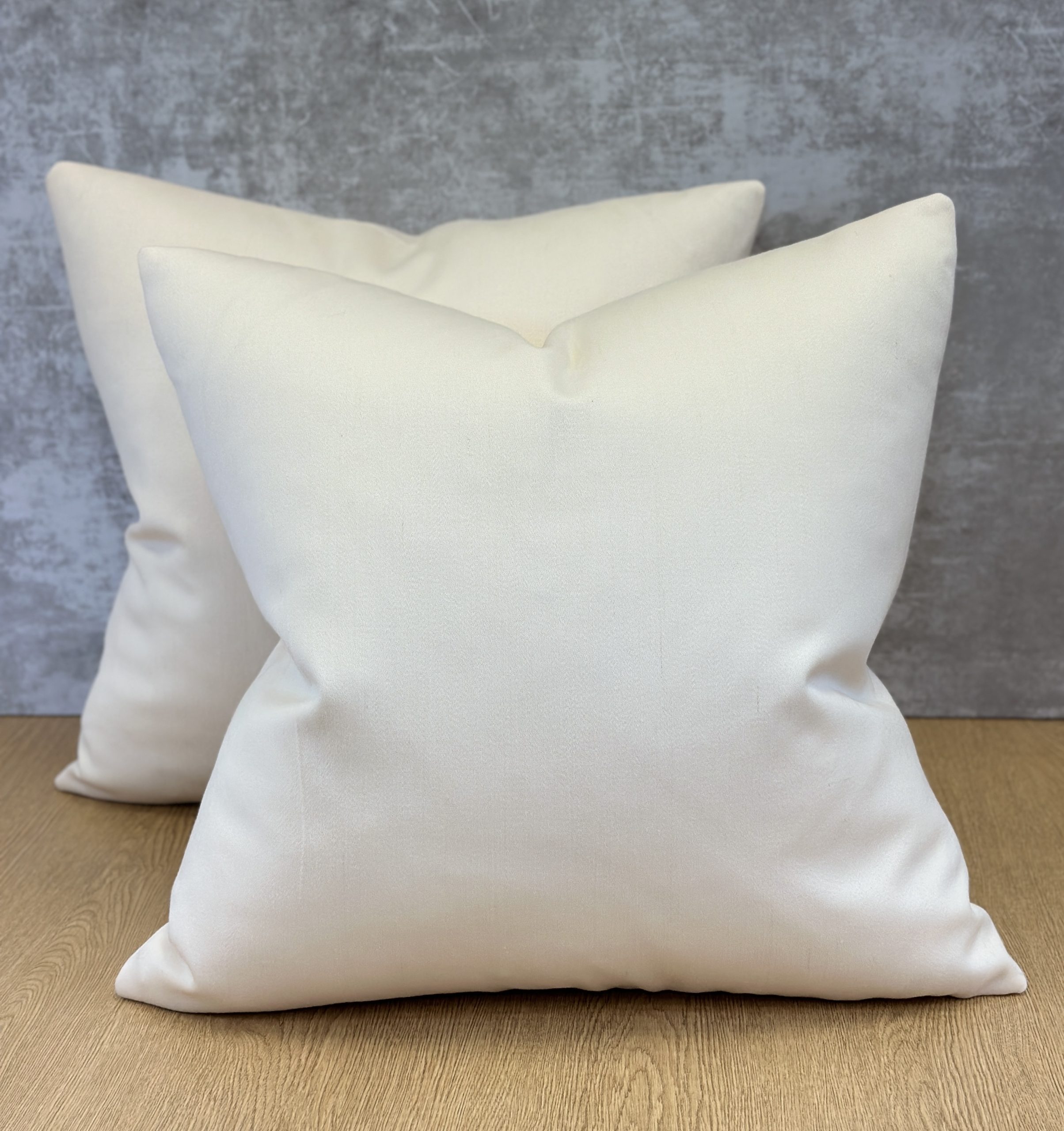 Schumacher Prestwik Wool Satin Pillows