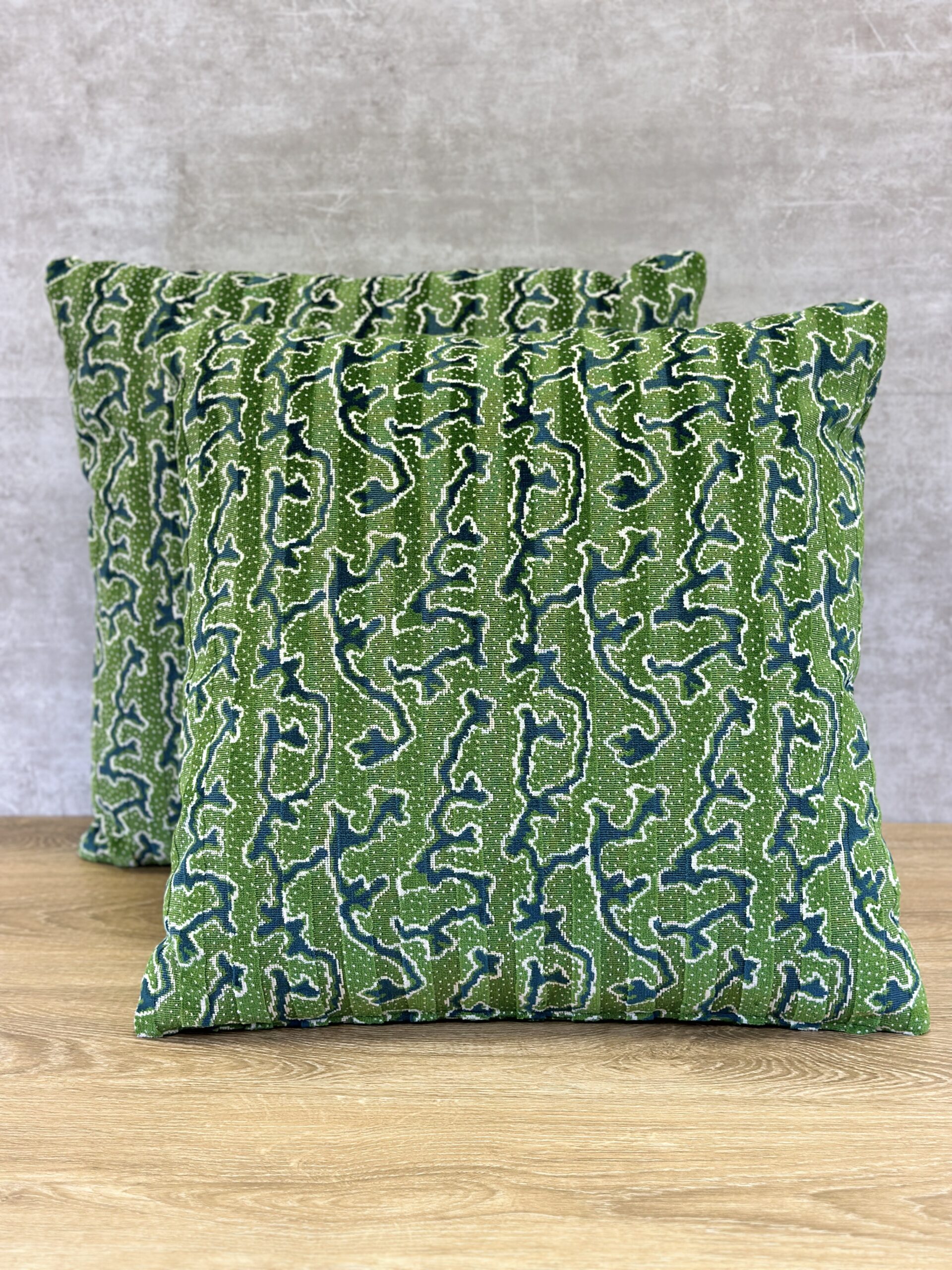 Schumacher Corail Velvet Pillows