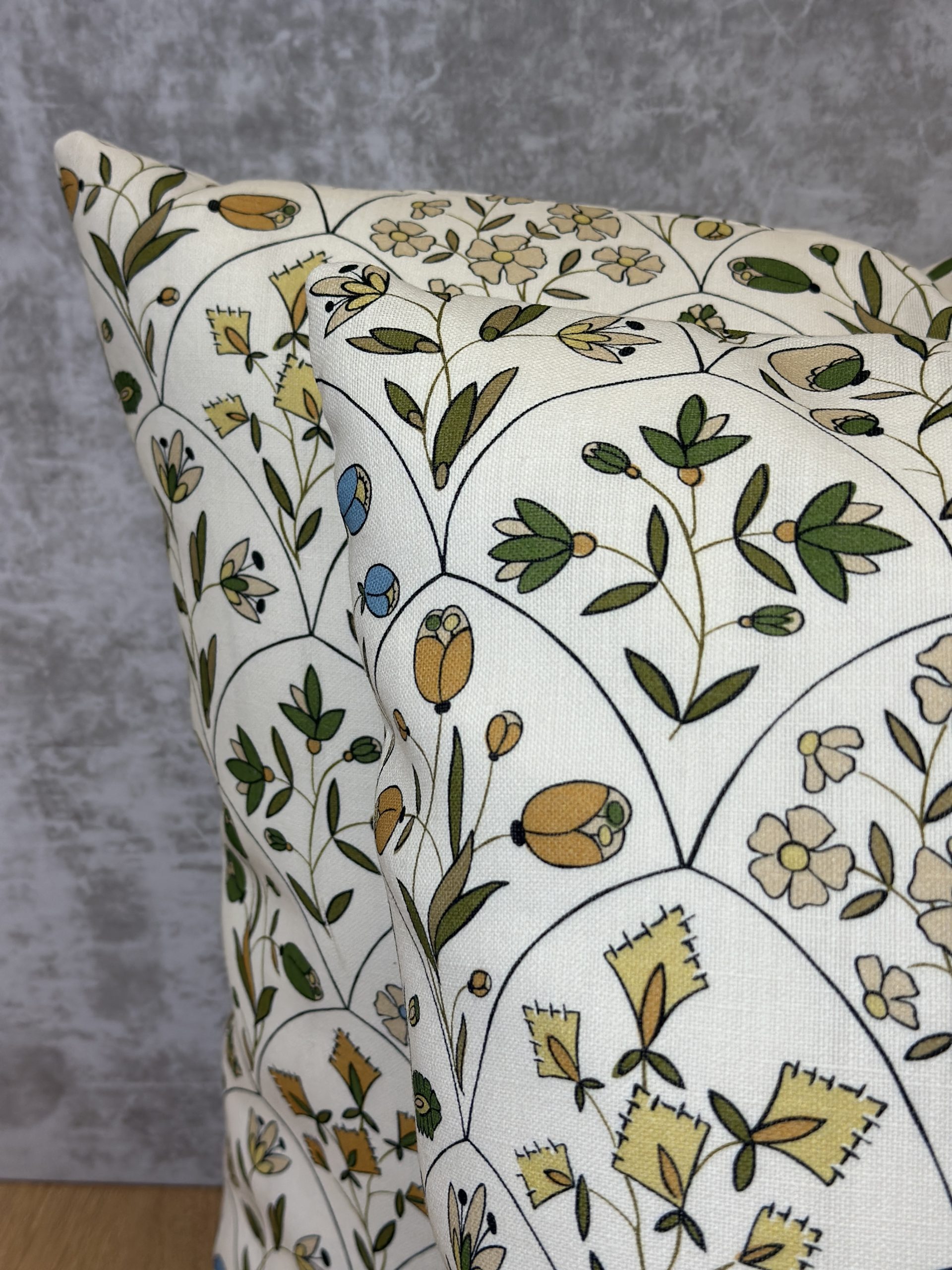 Schumacher Frances Floral Indoor Outdoor Pillows