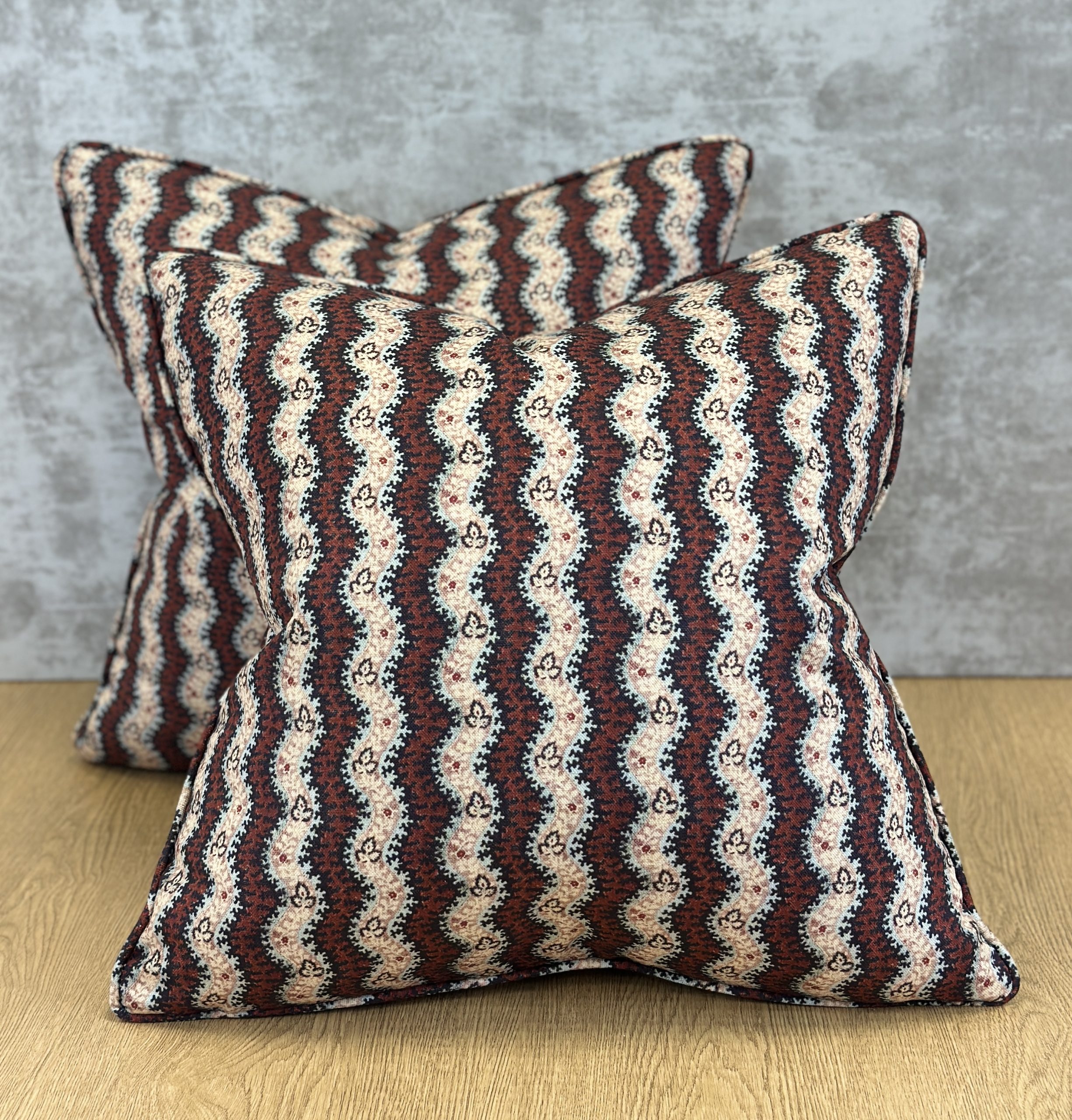 Robert Kime Manousk Pillows