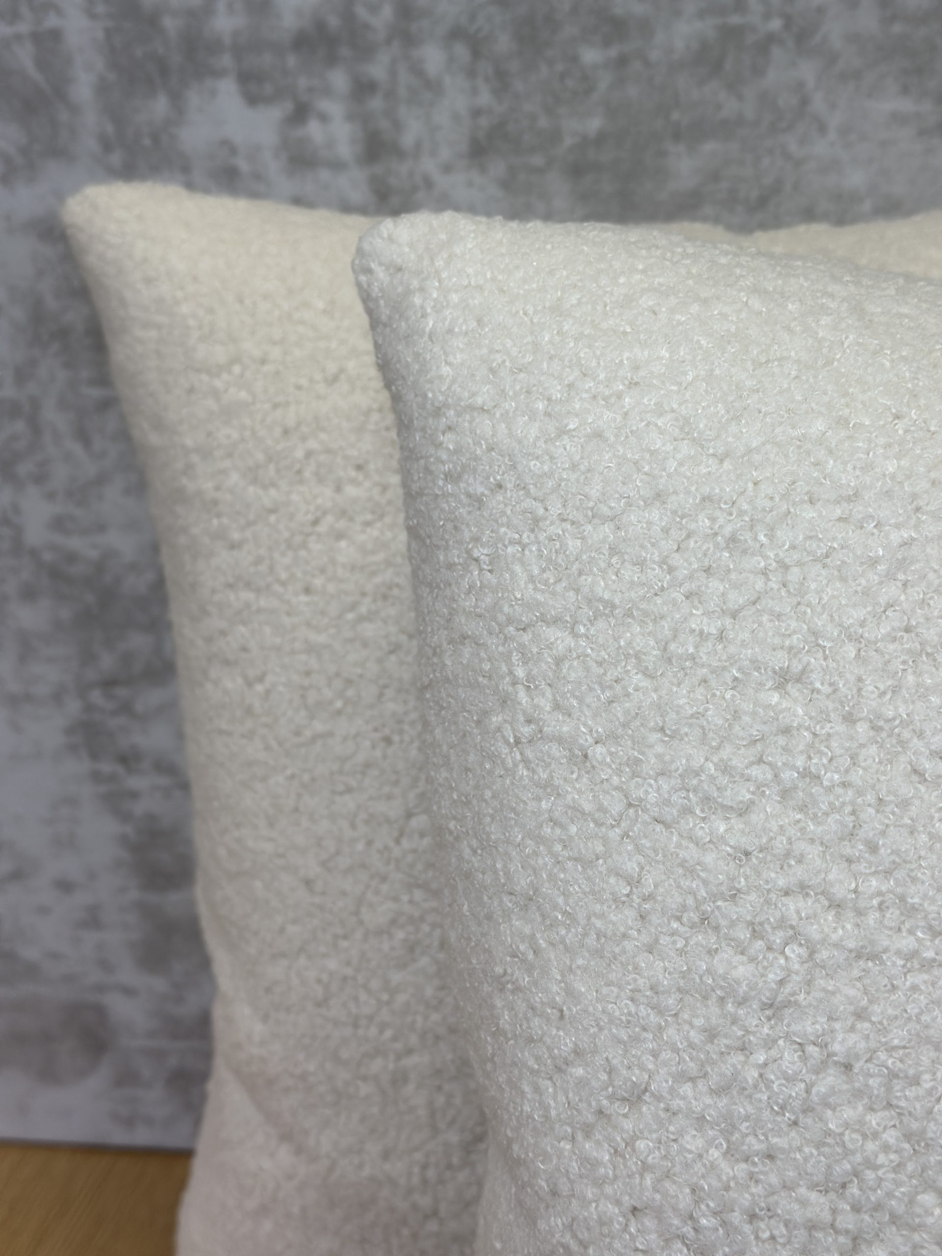Fishman’s Fabrics Devin Shearling Boucle Pillows