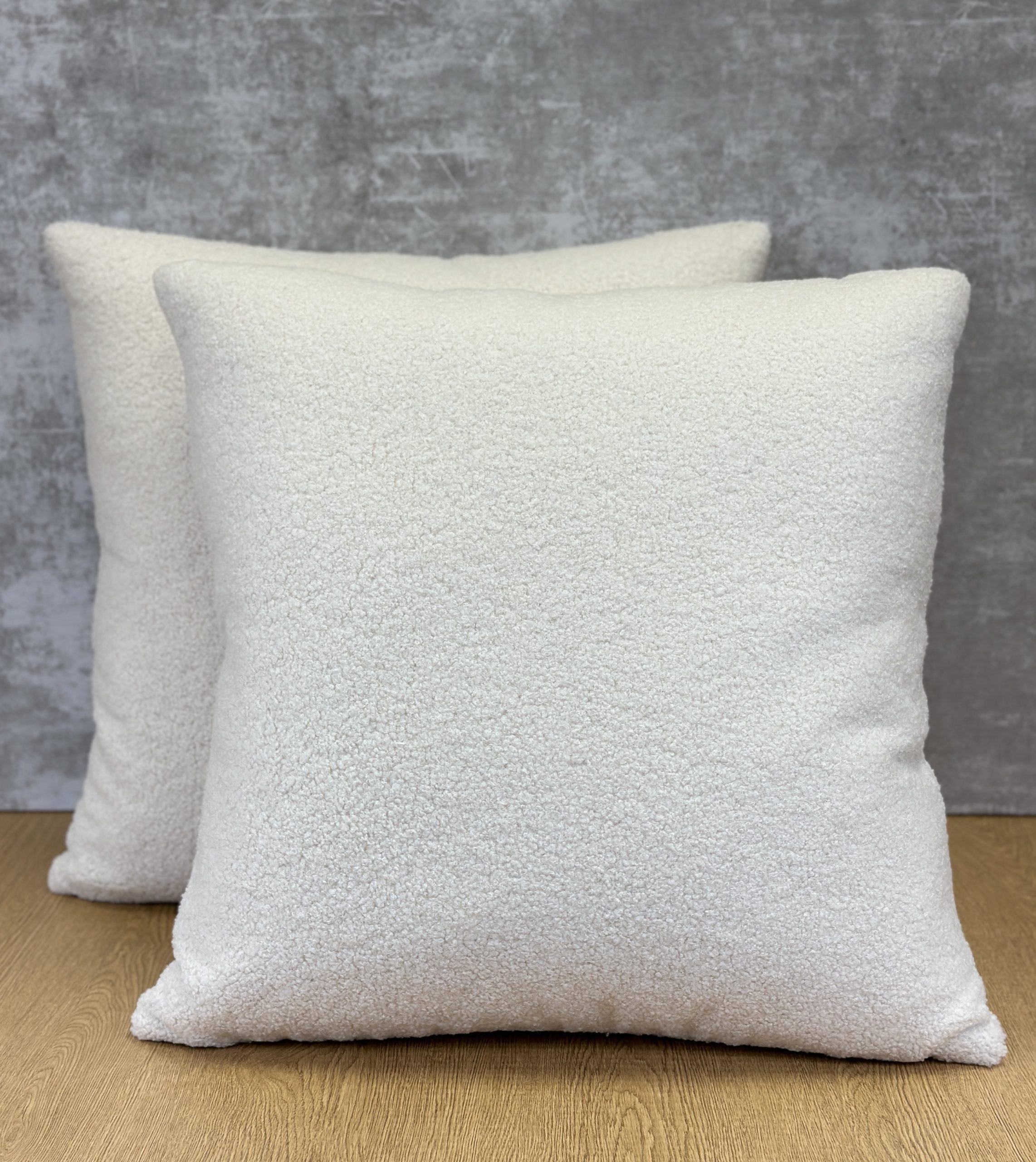 Fishman’s Fabrics Devin Shearling Boucle Pillows