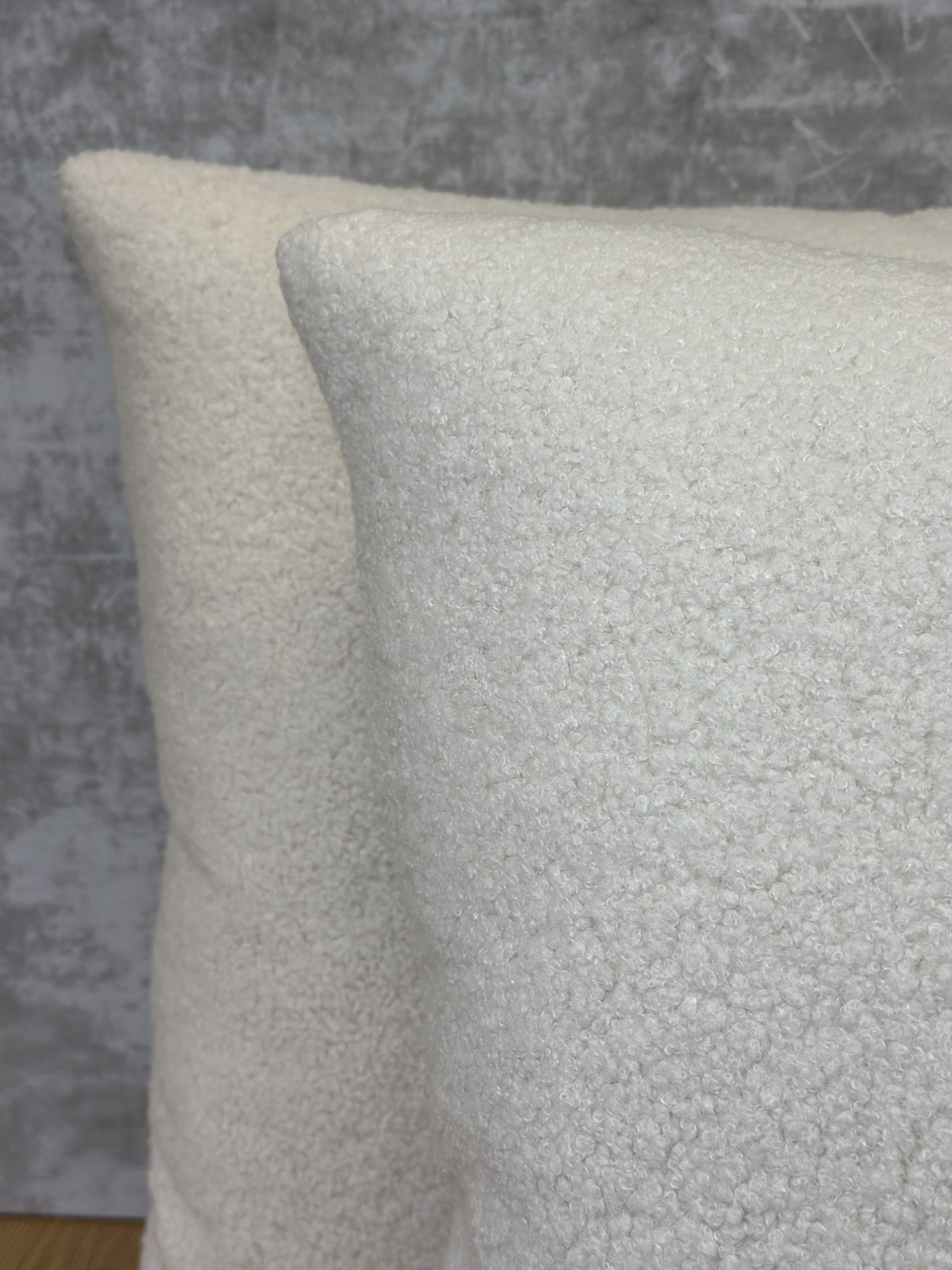 Fishman’s Fabrics Devin Shearling Boucle Pillows