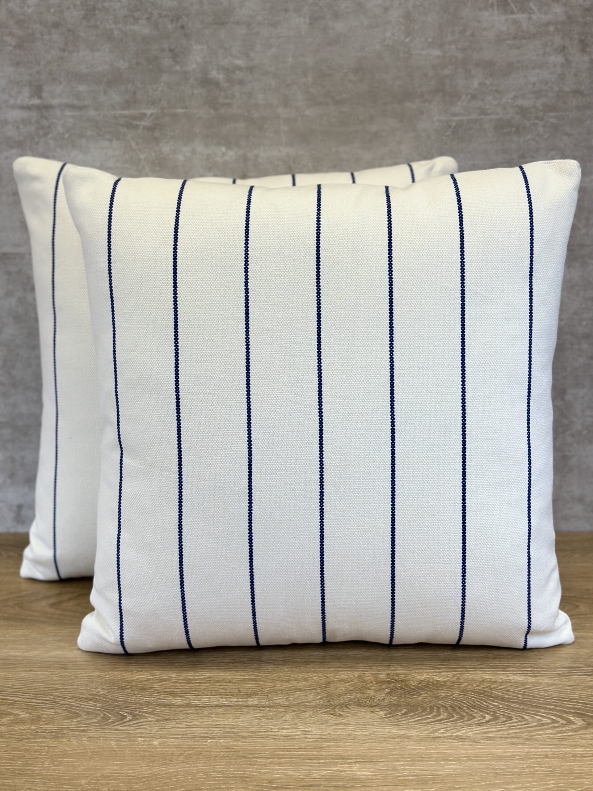 Schumacher Cavett Stripe Pillows