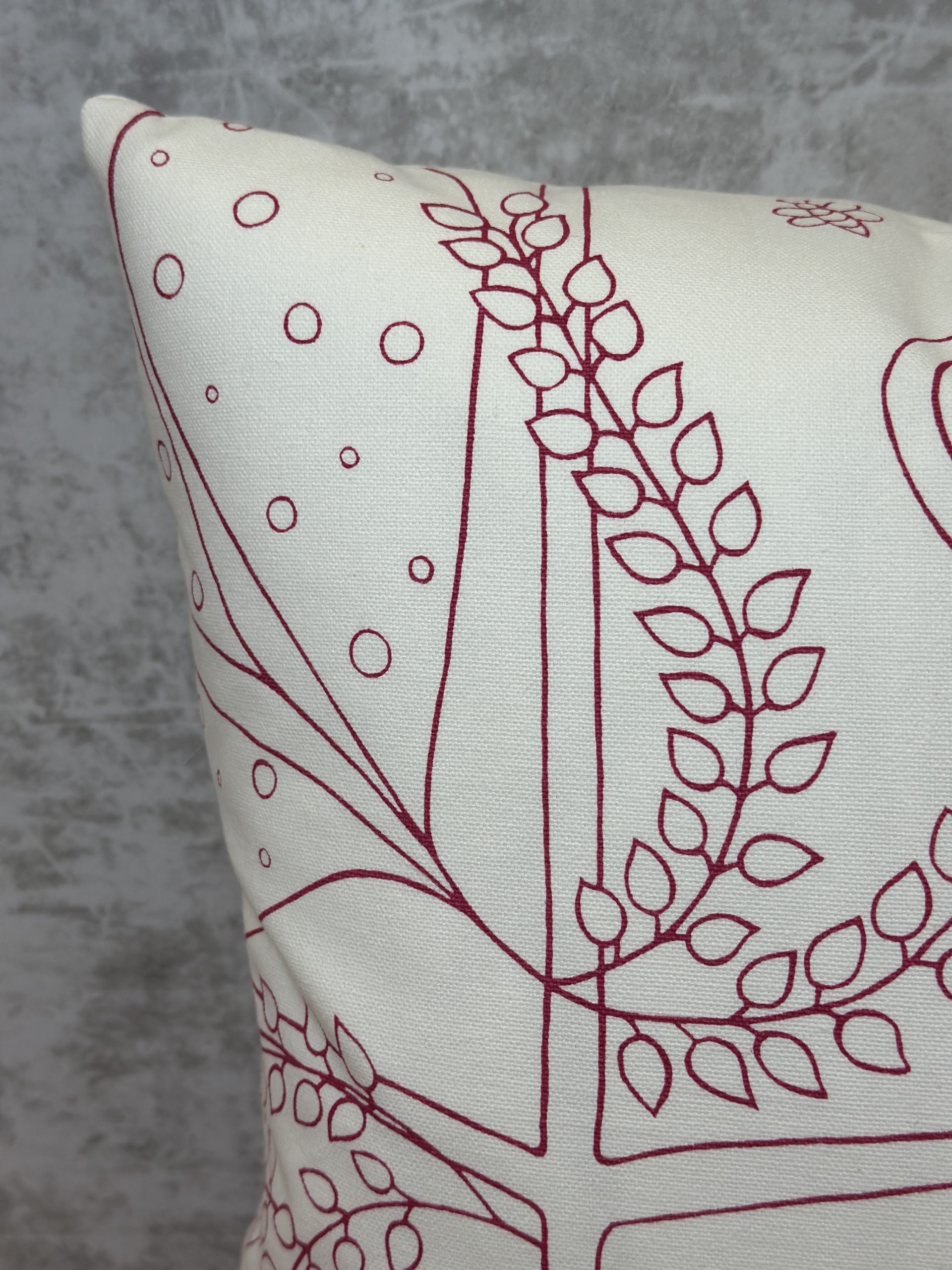 Schumacher Blommen Print Pillows