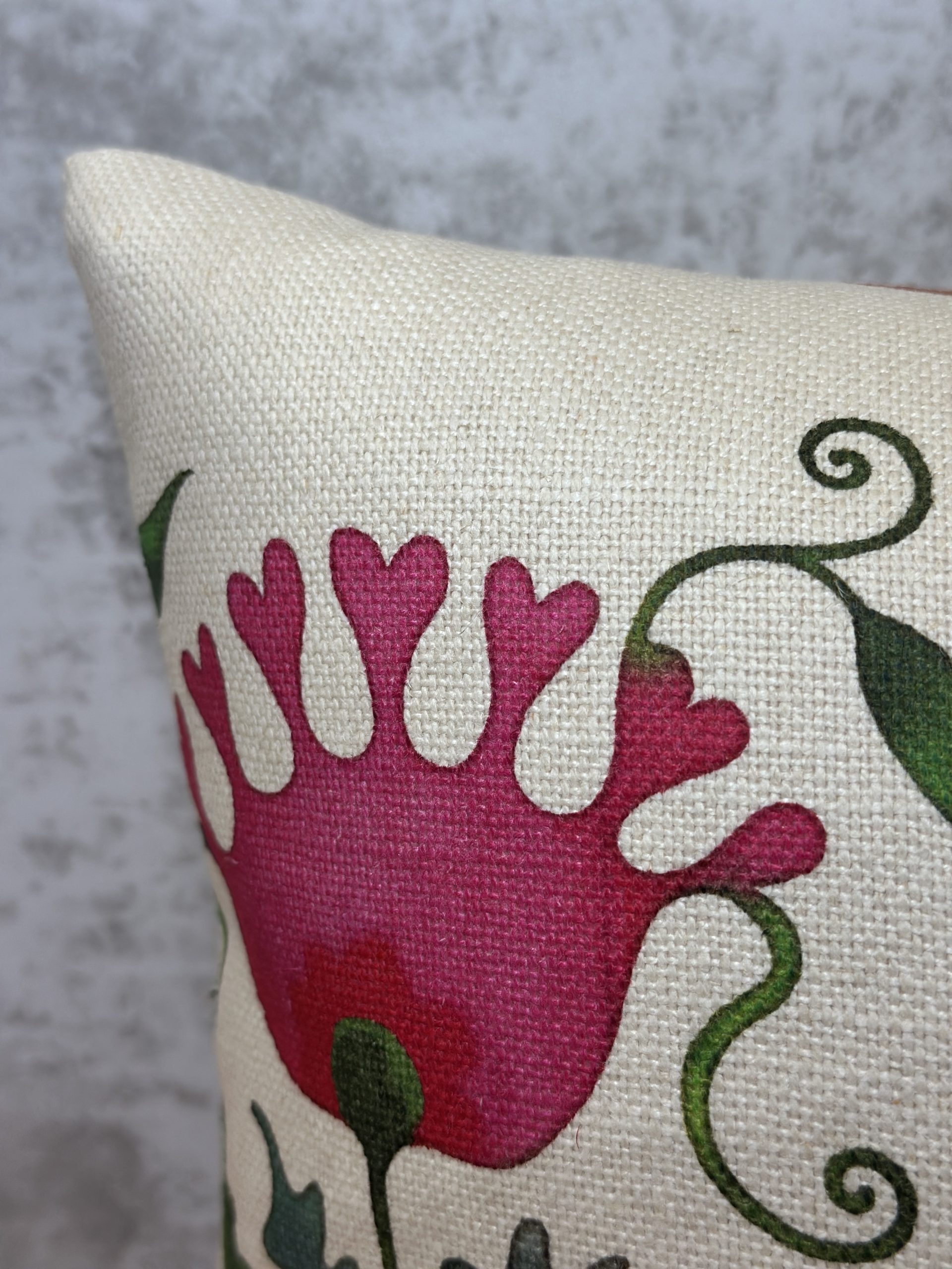 James Malone Suzani Flower Pillows