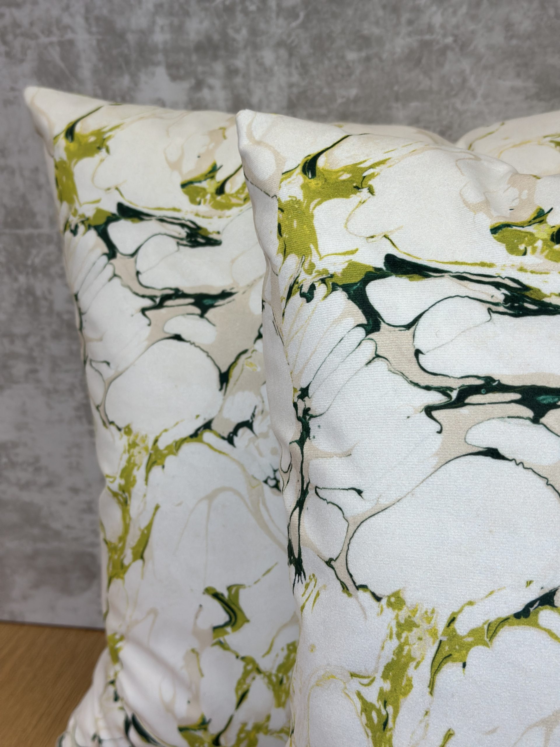 Regal Fabrics Parette Abstract Marble Print Pillows