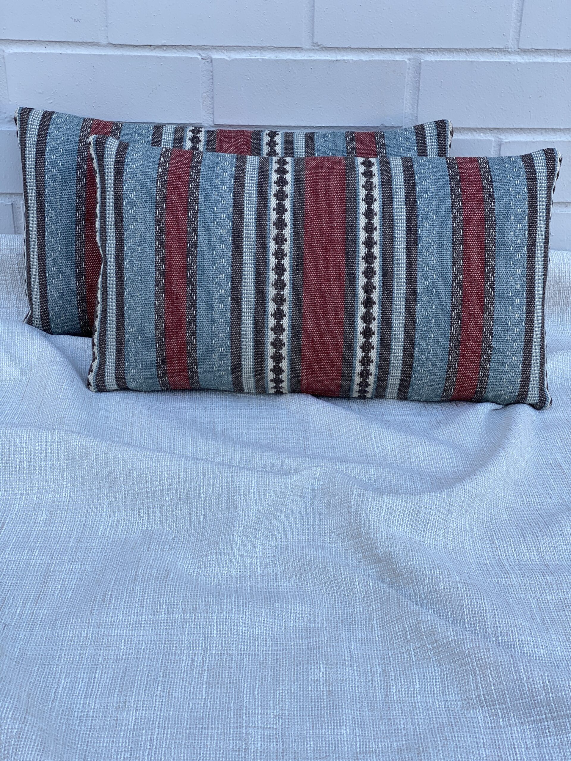 Cowtan & Tout Stripe Pillows