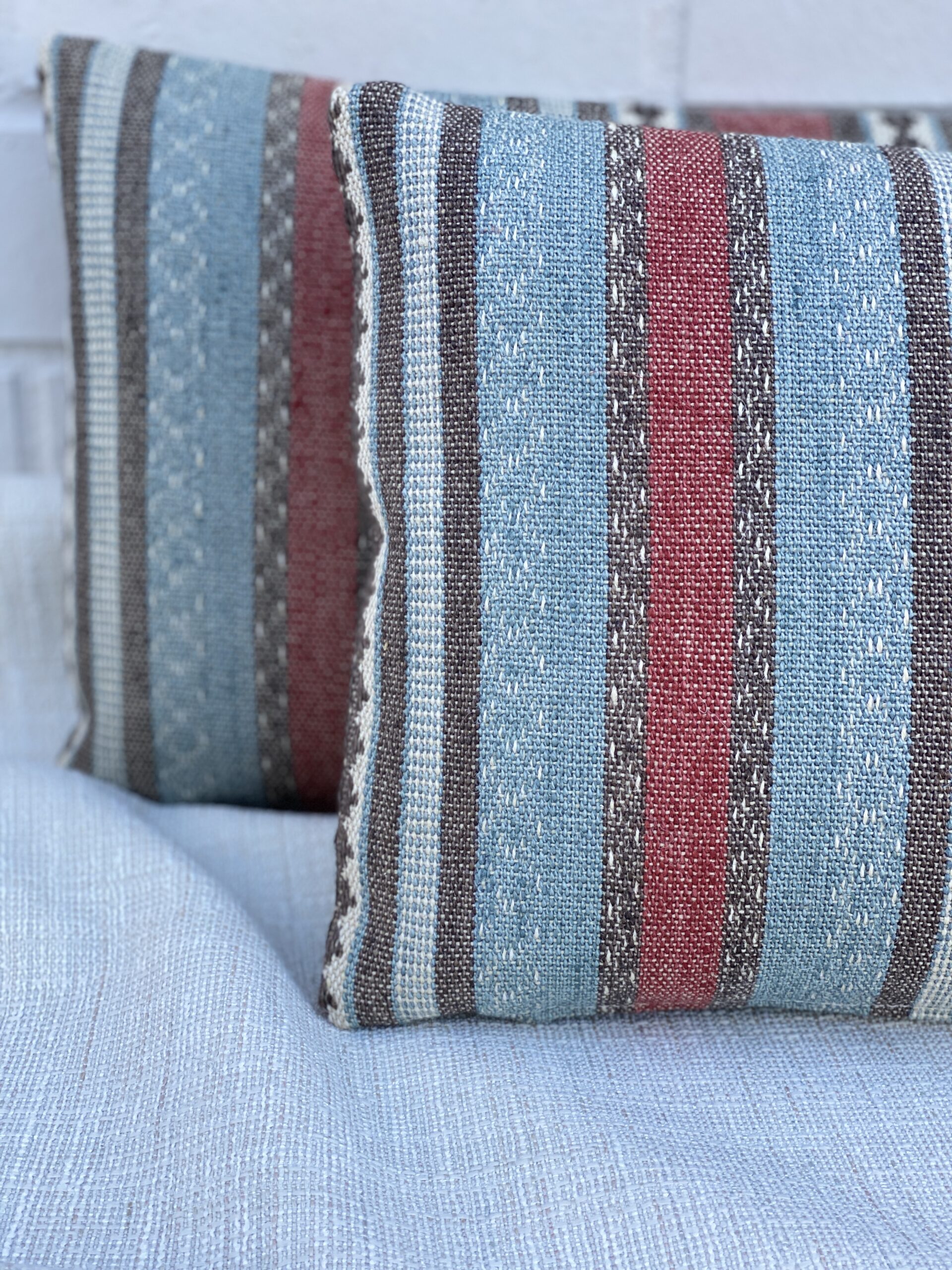 Cowtan & Tout Stripe Pillows