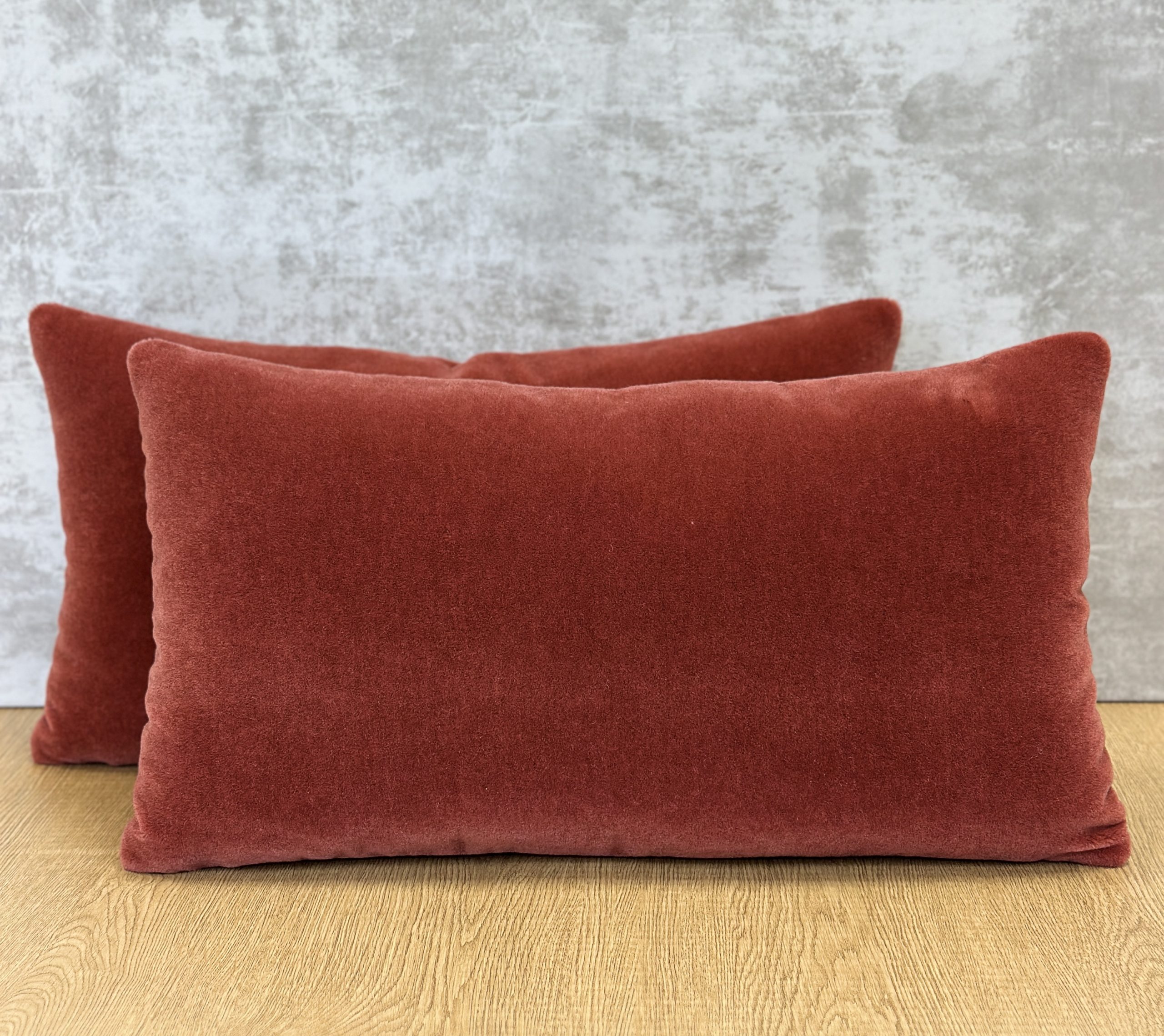 Lewis Interiors Mohair Plain Pillows