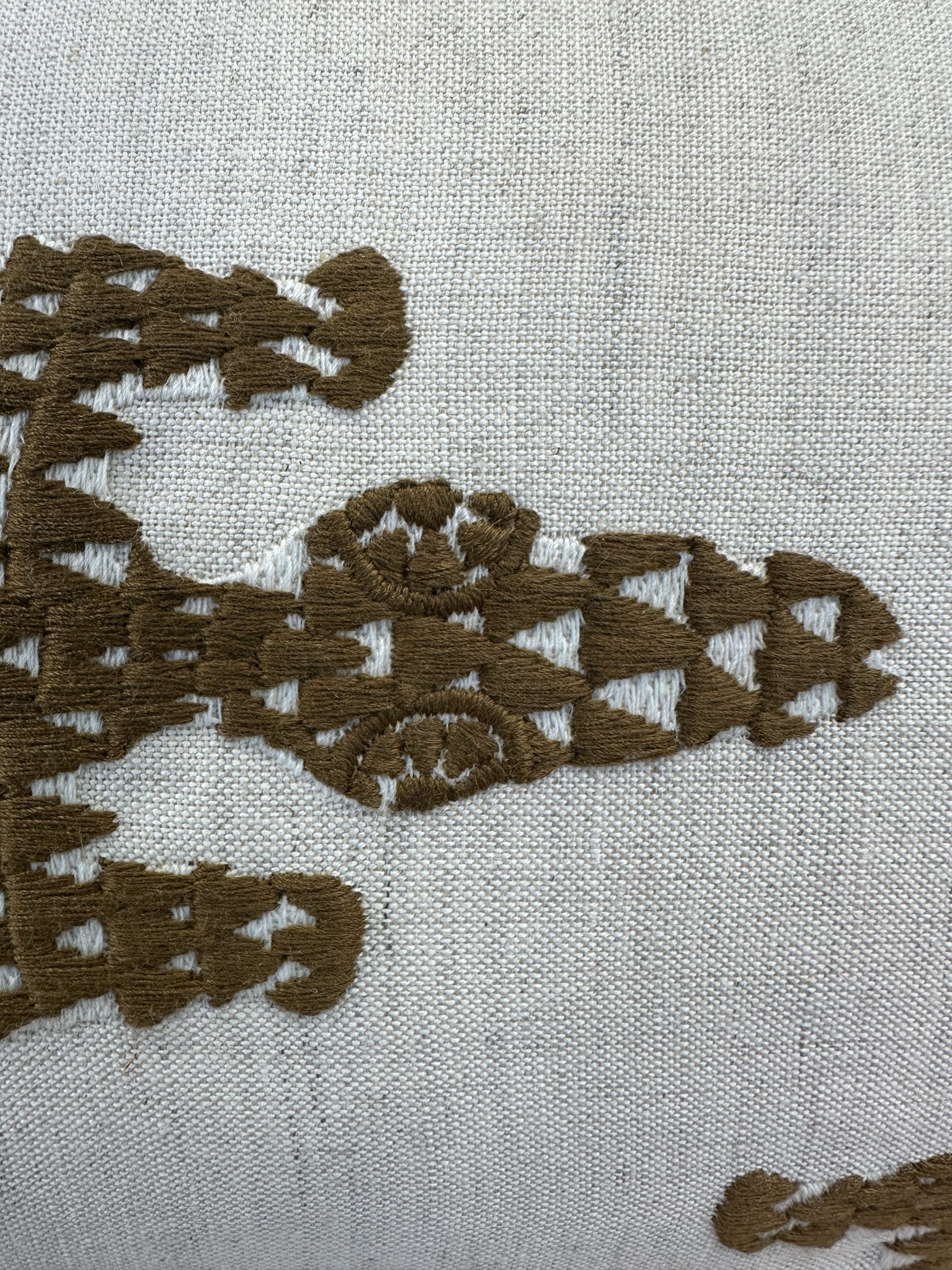 Schumacher Baracoa Embrodiery Pillows