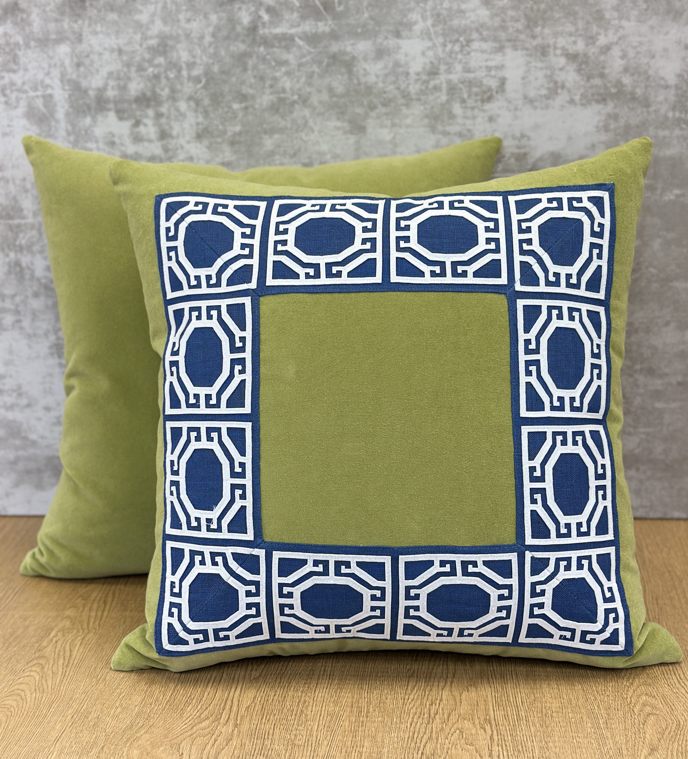 Schumacher Gainsborough Velvet Pillows