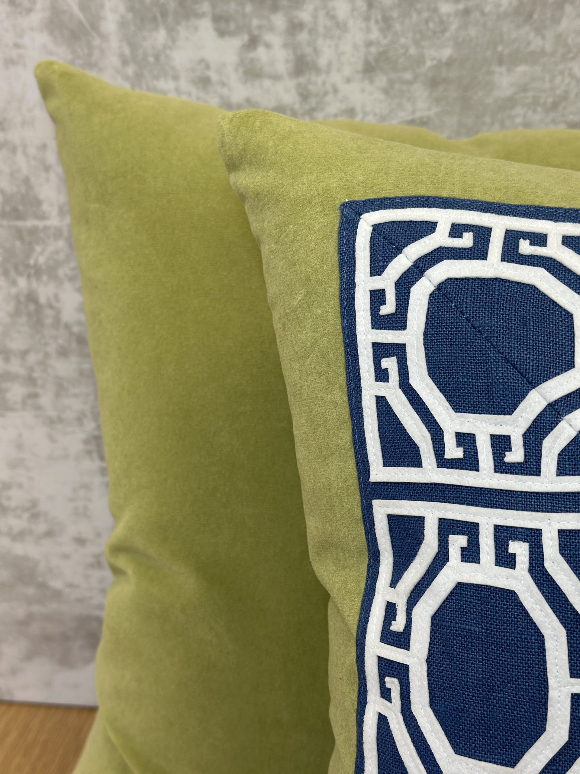 Schumacher Gainsborough Velvet Pillows
