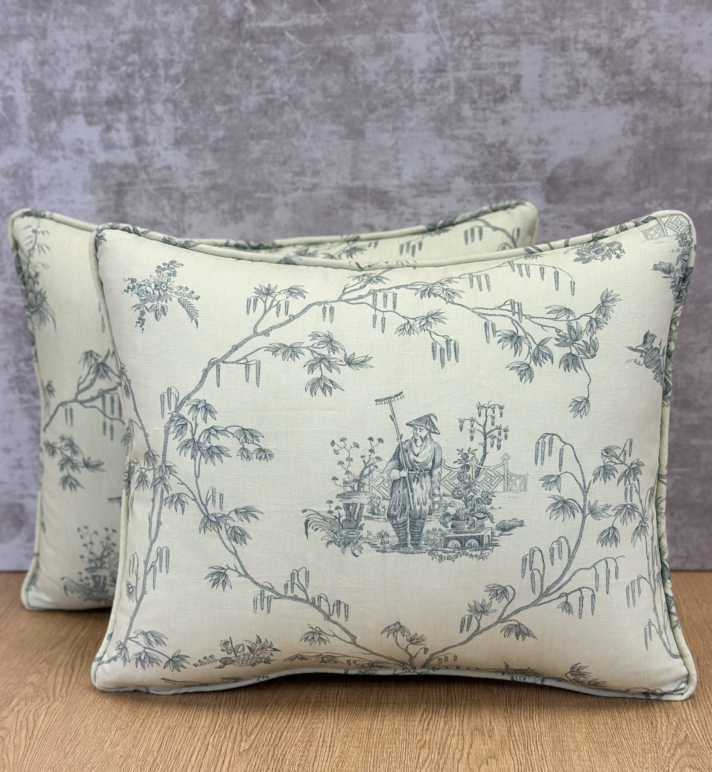 Rose Tarow Wisteria Pillows