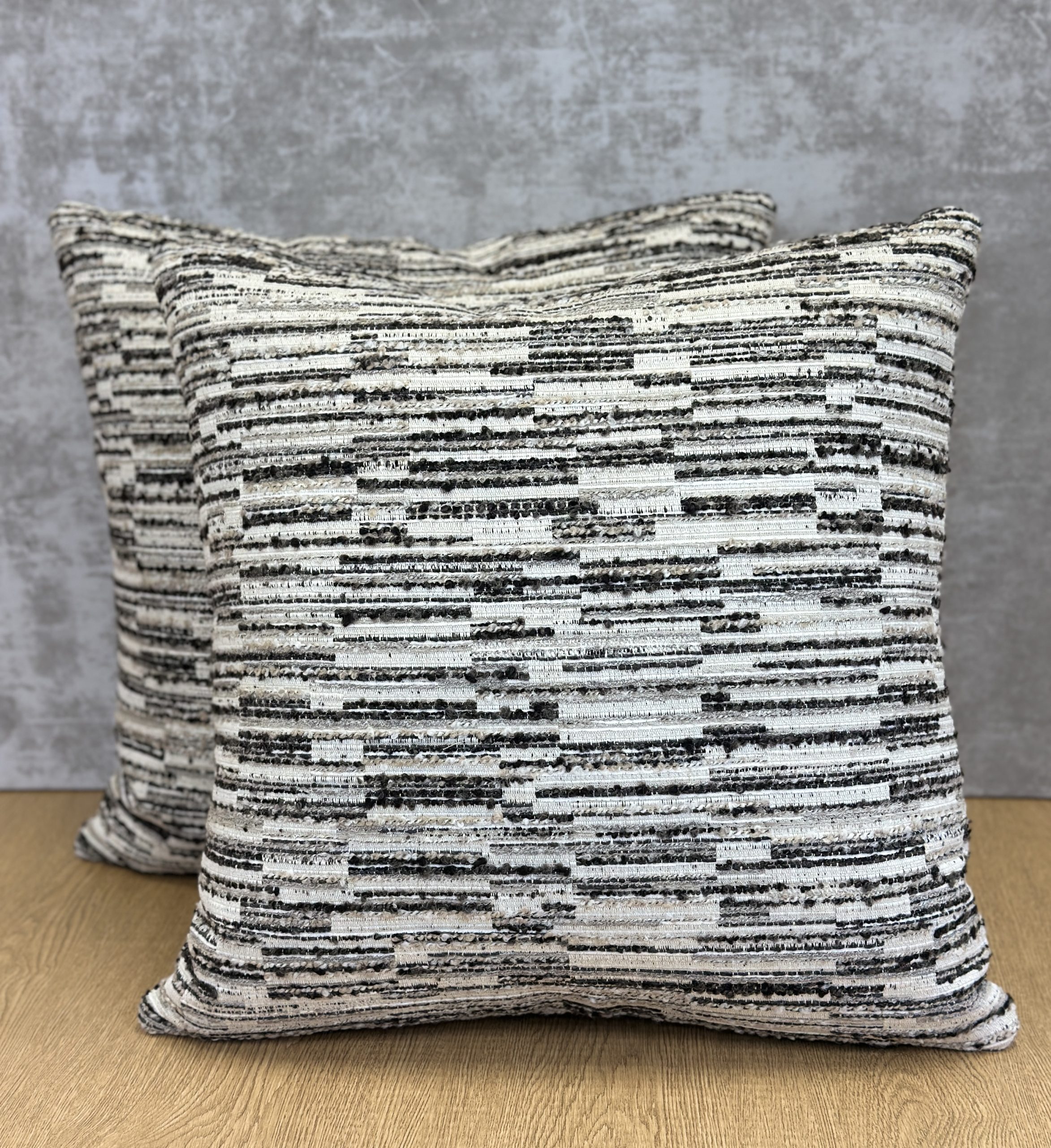 Zinc Jenga Pillows