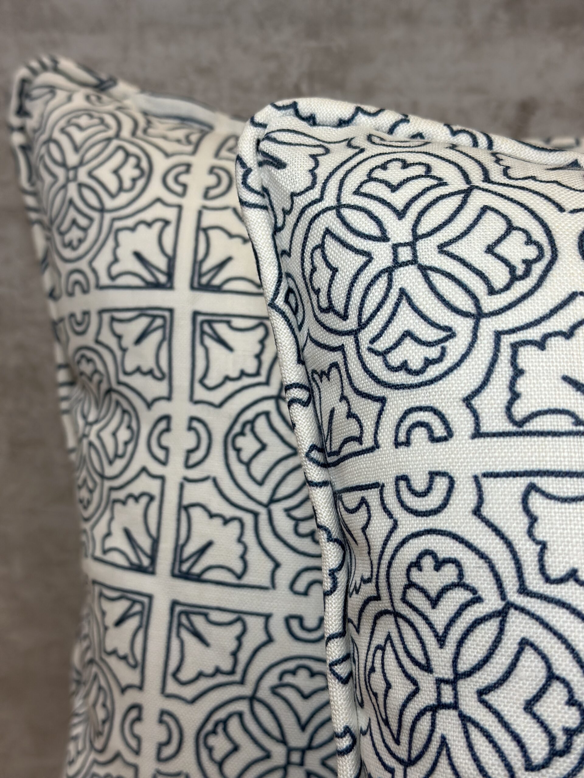 Alex Conroy Textiles Irish Tile Pillows