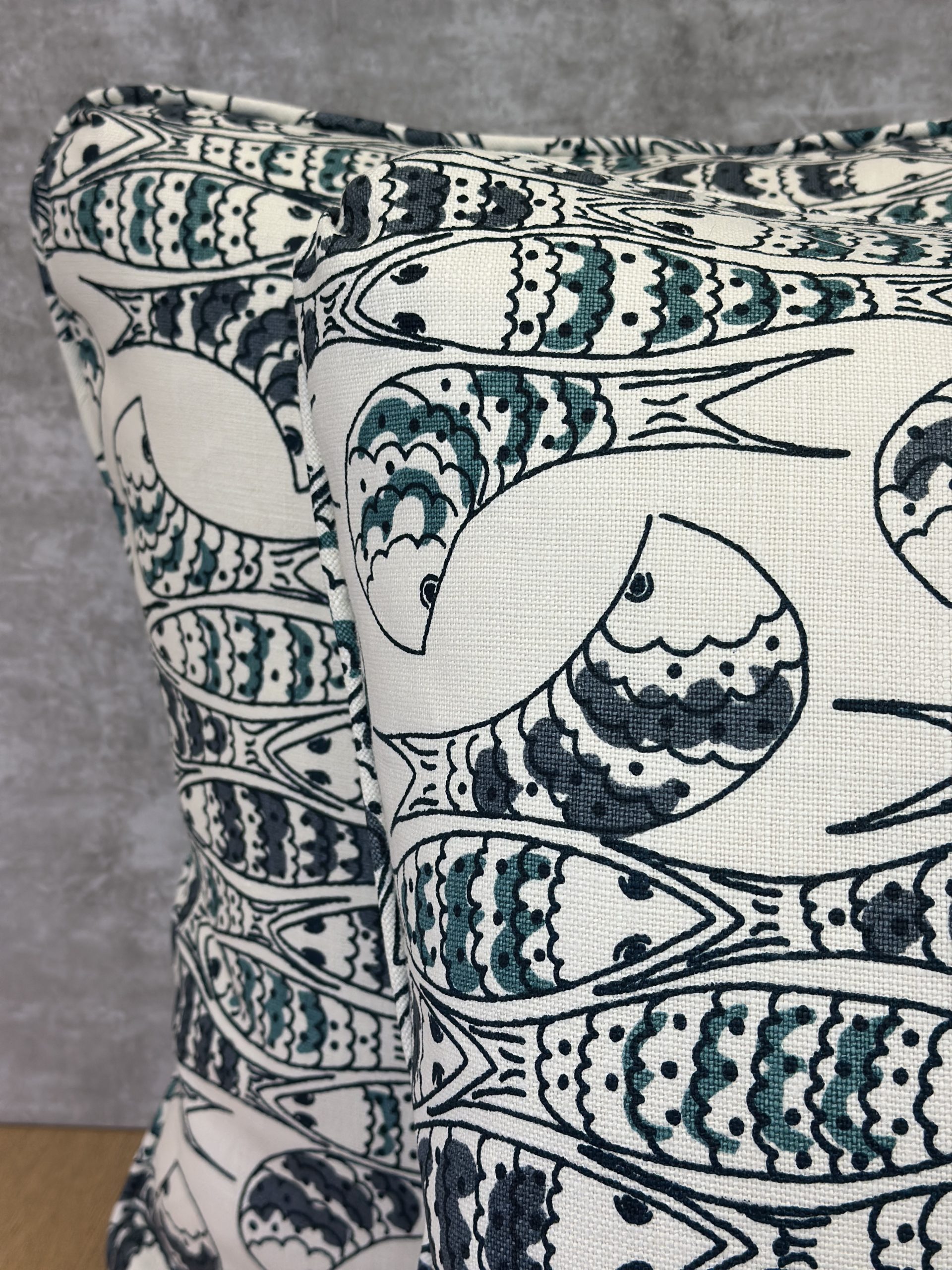 Tillet Textiles Puzzlefish Pillows