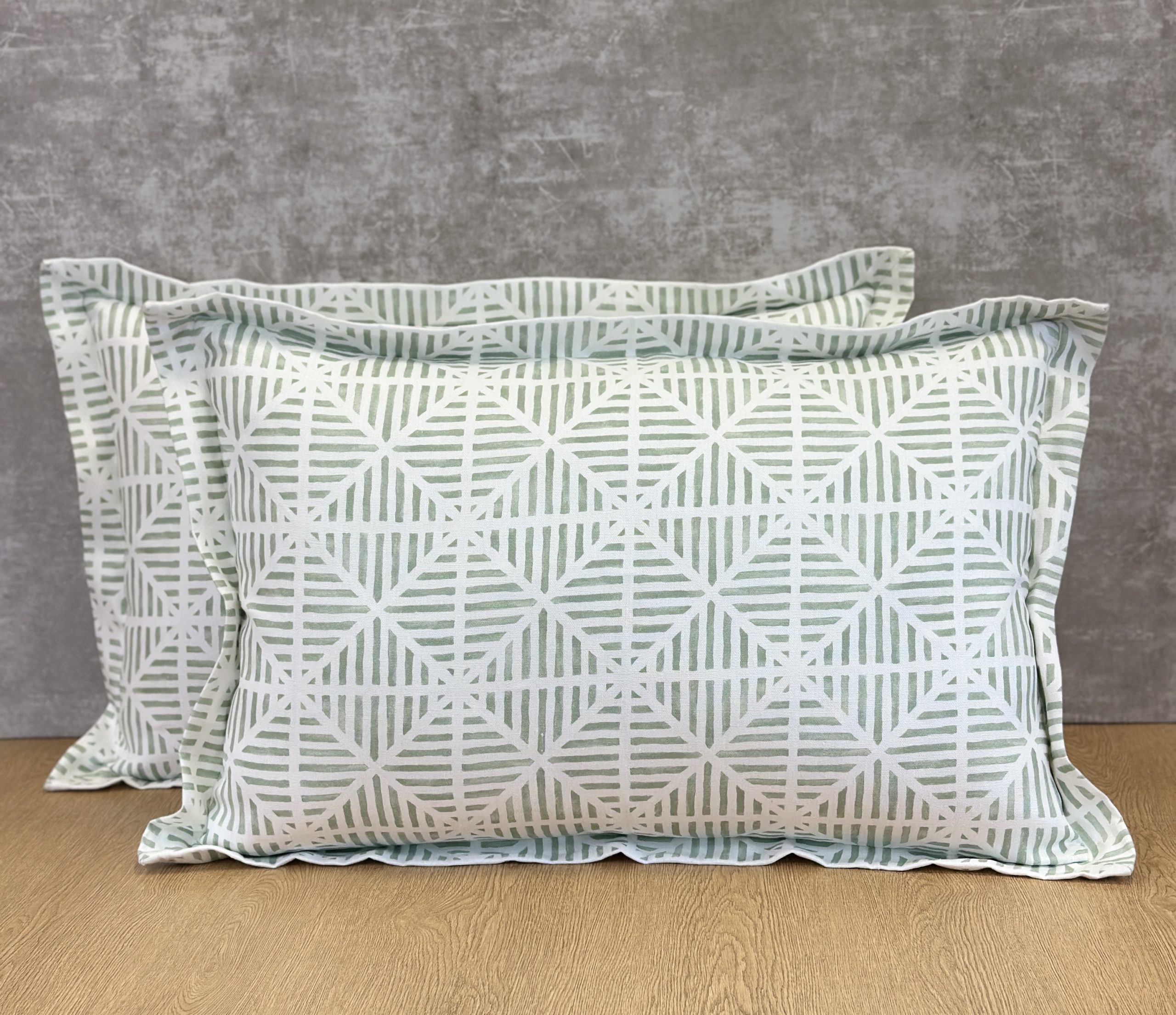 Erika M. Powell Envelope Stripe Pillows