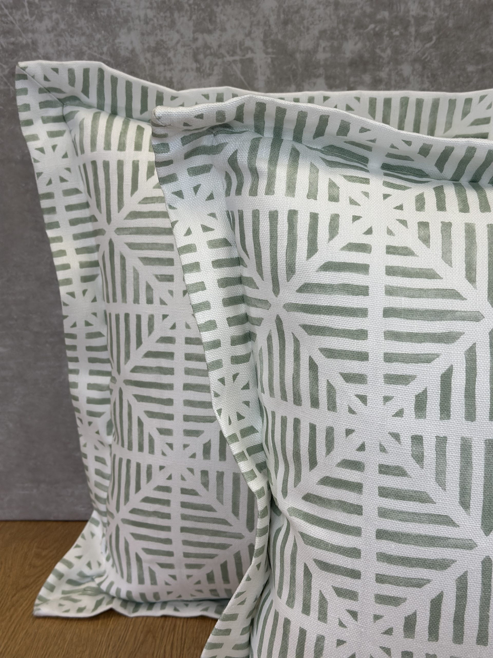 Erika M. Powell Envelope Stripe Pillows