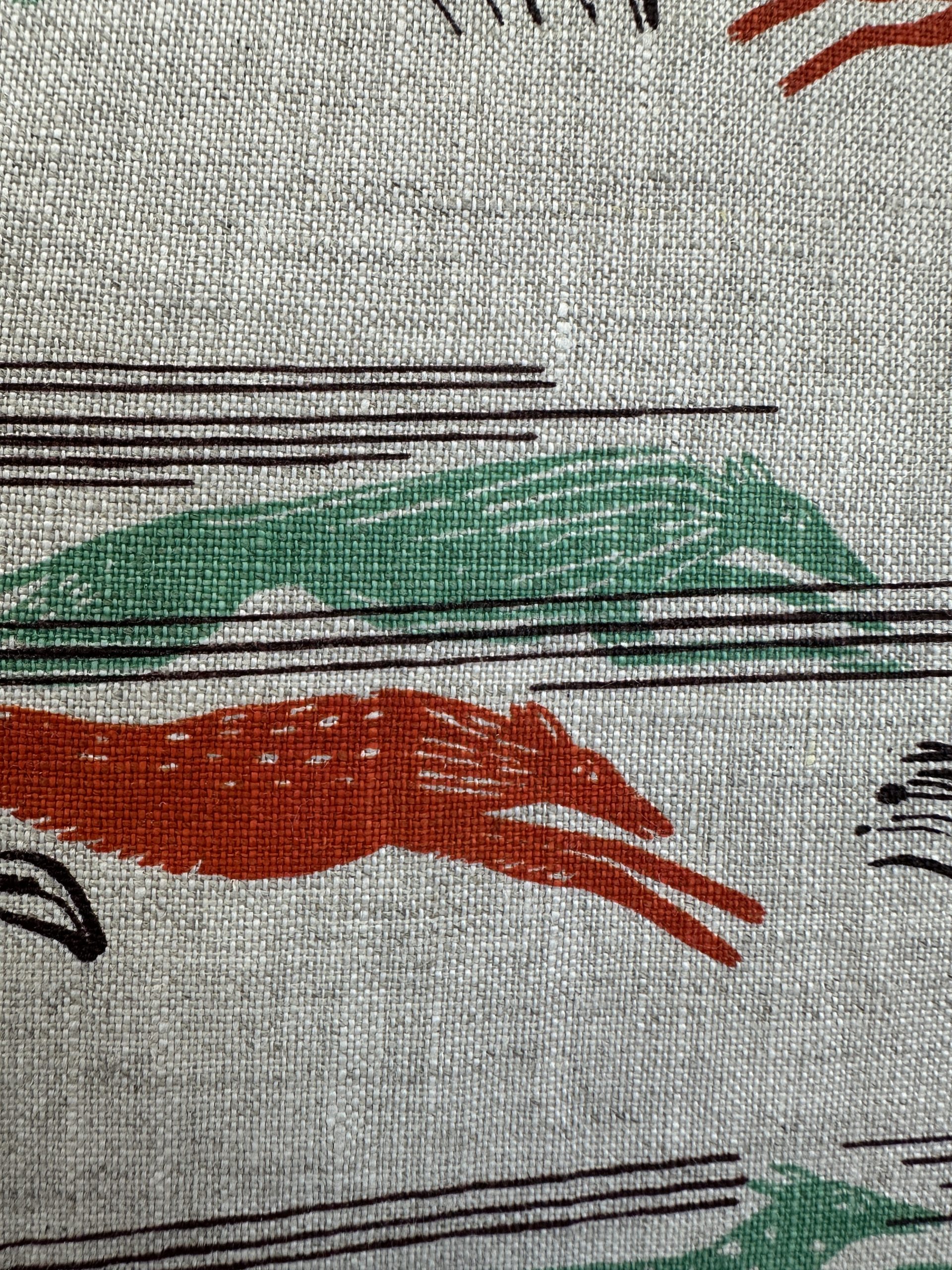 Virginia White Whippets Pillows