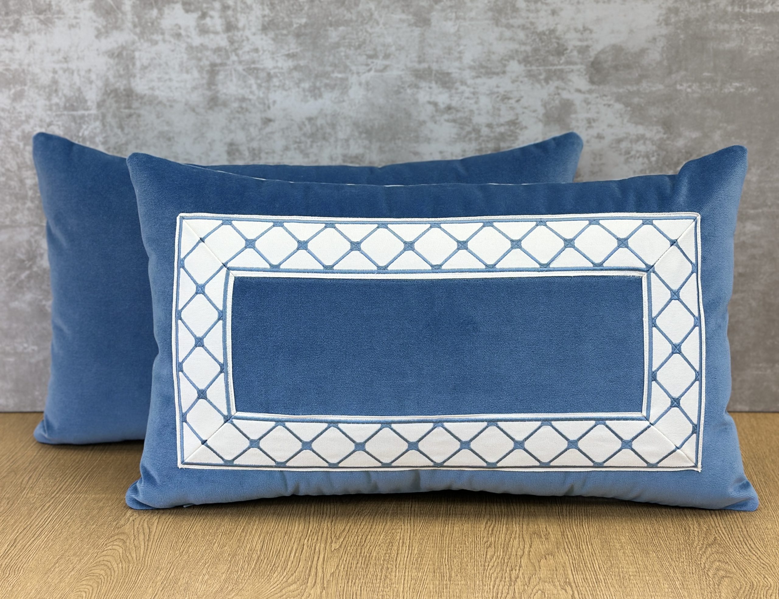 Schumacher Rocky Performance Velevt Pillows