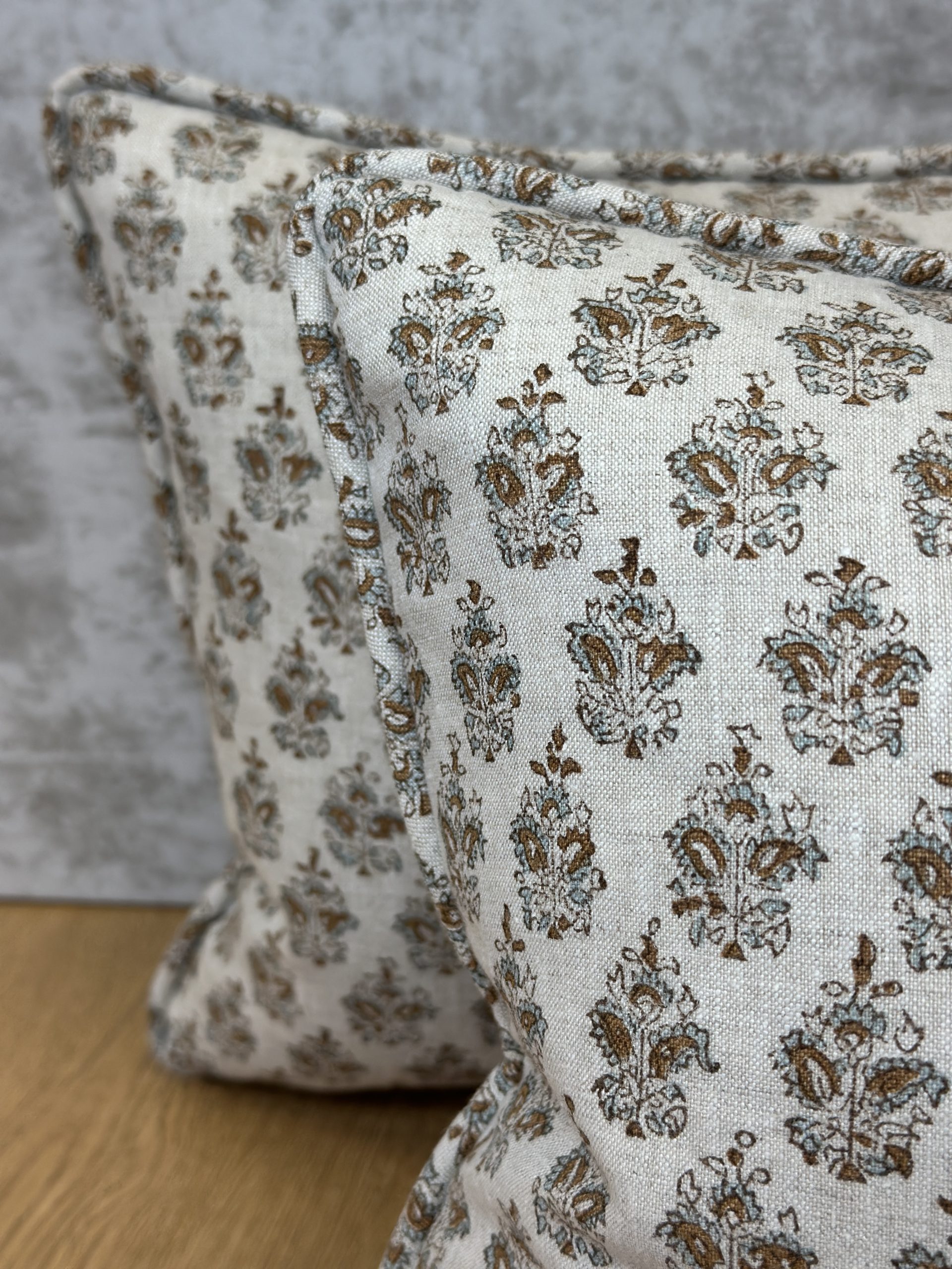 Walter G. Sanganer Linen Pillows