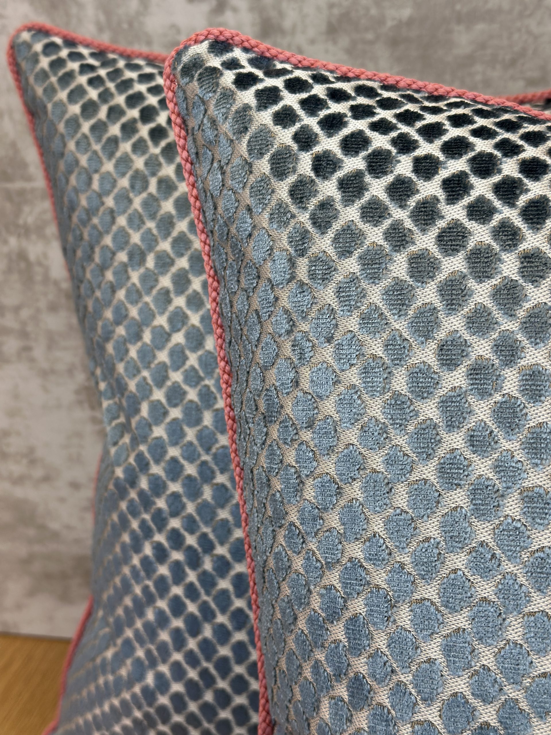 Scalamandre Etosha Velvet Pillows