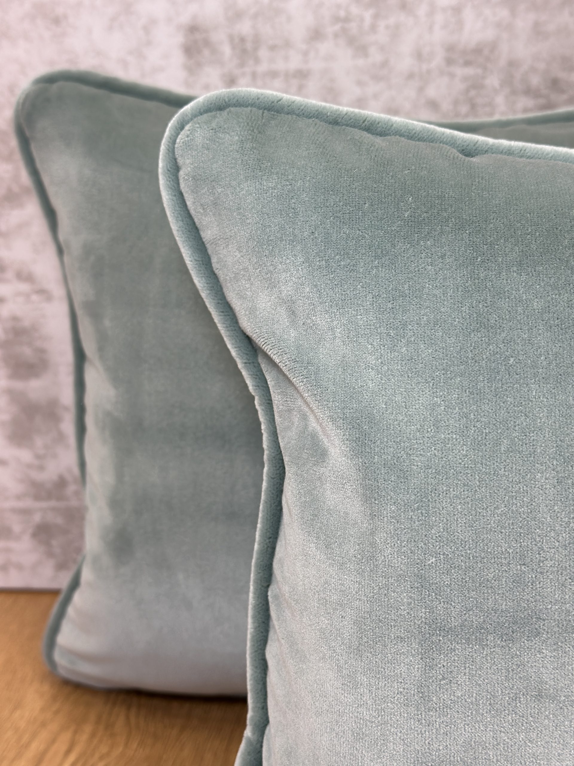 Schumacher Alistair Indoor-Outdoor Velvet Pillows