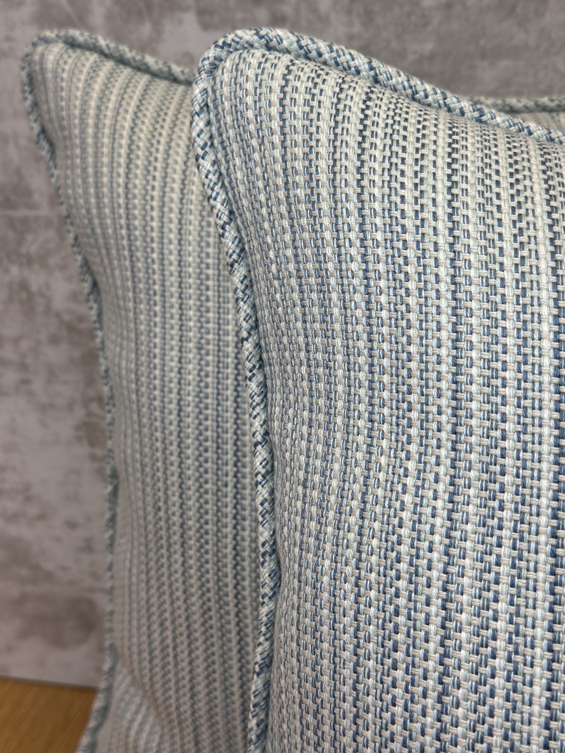 Schumacher Rustic Basketweave Pillows