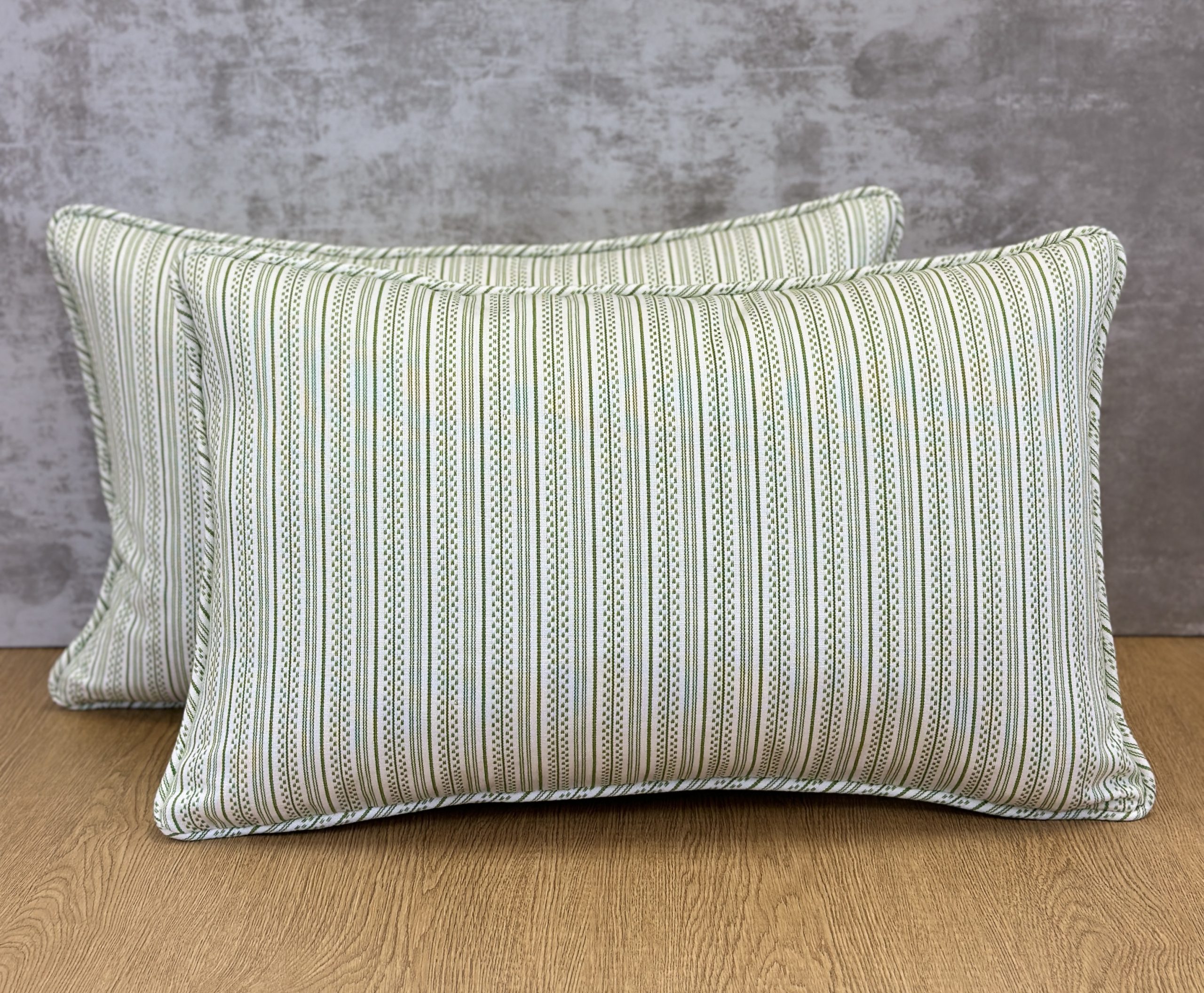 Schumacher Jack Stripe Pillows