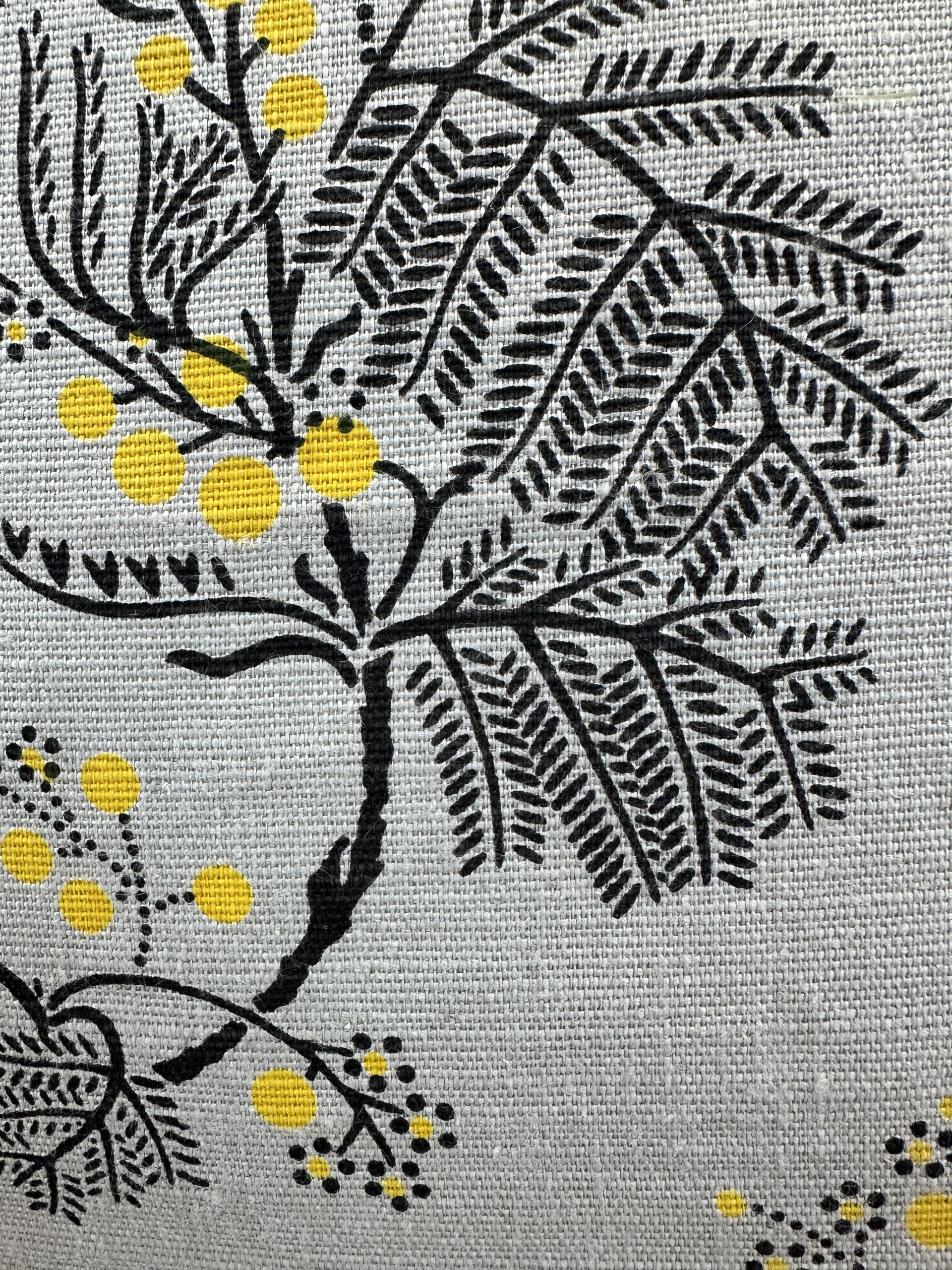 NA Floral Grey Pillows